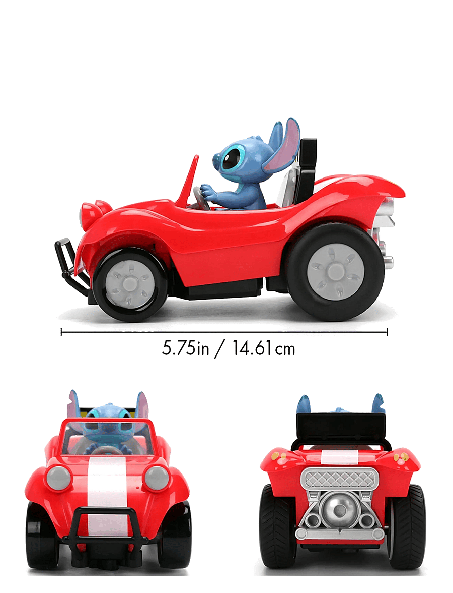 Jada Toys - RC Stitch Buggy 1:32 - ferngesteuertes spielzeug - red - 3