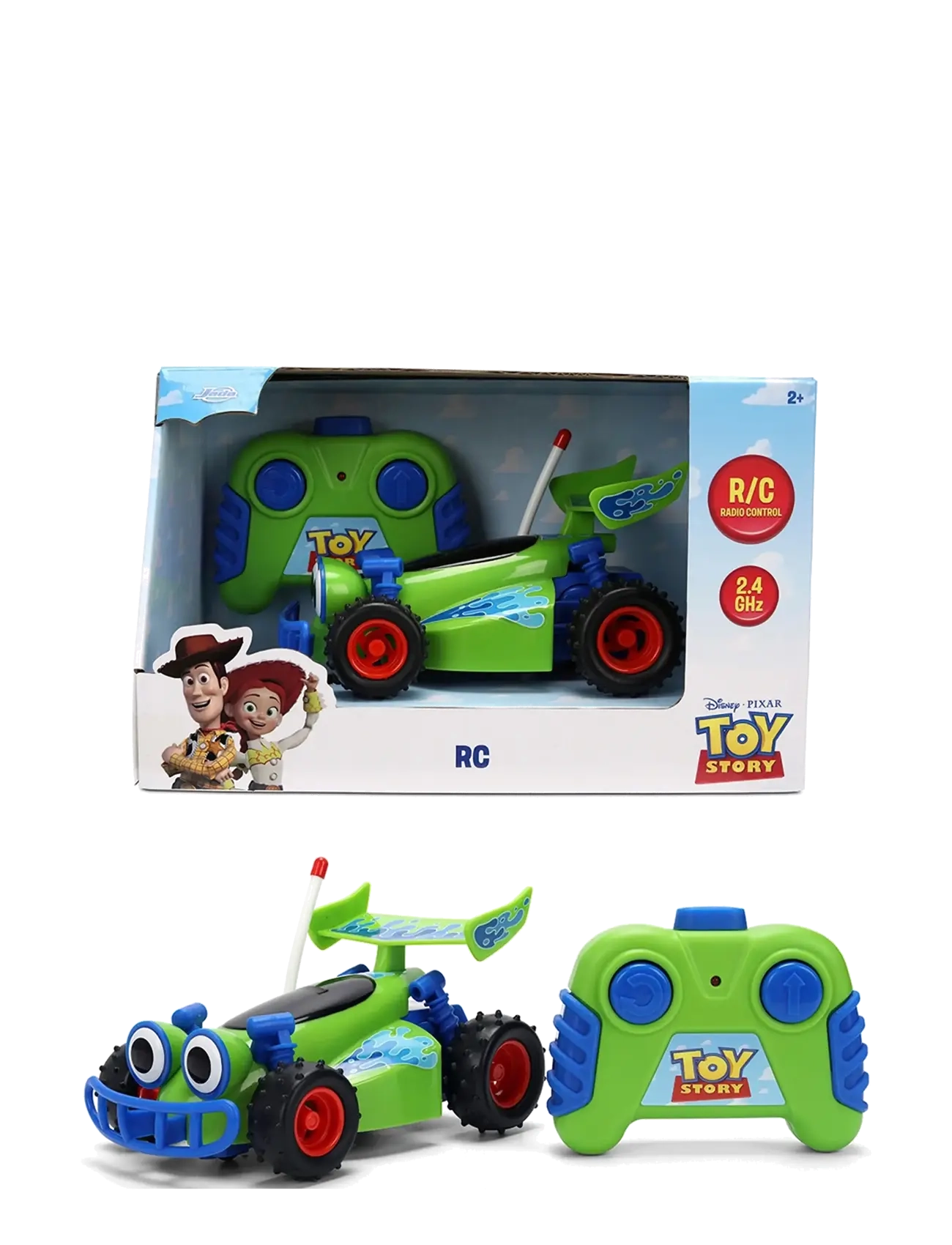 Jada Toys RC Toy Story Turbo Buggy 1:32 - Lelut - GREEN / green