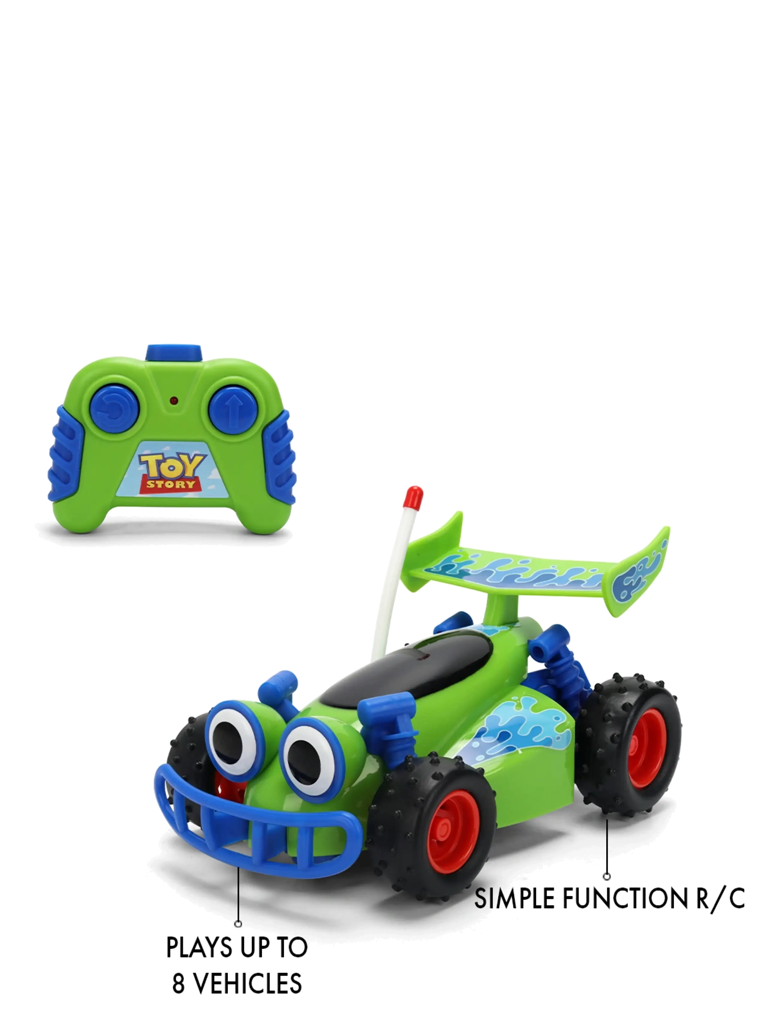Jada Toys - RC Toy Story Turbo Buggy 1:32 - green - 4