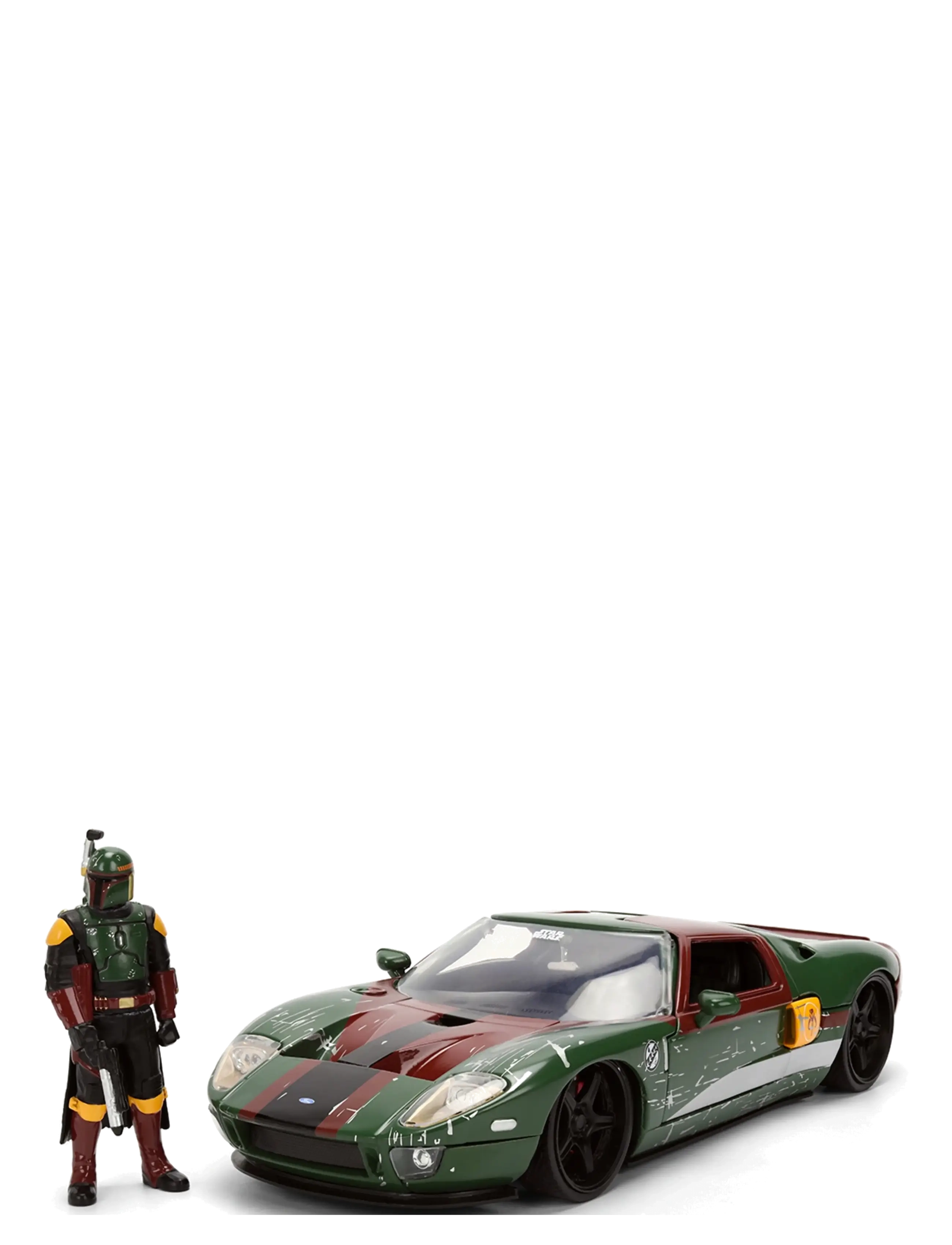 Jada Toys Star Wars Boba Fett 2005 Ford GT 1:24 - Spielzeug - MULTI COLOURED / multi