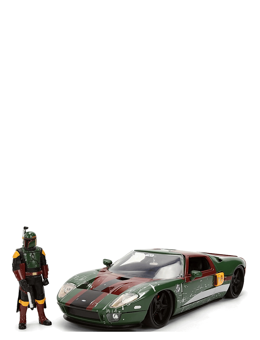 Jada Toys - Star Wars Boba Fett 2005 Ford GT 1:24 - leluautot - multi coloured - 1