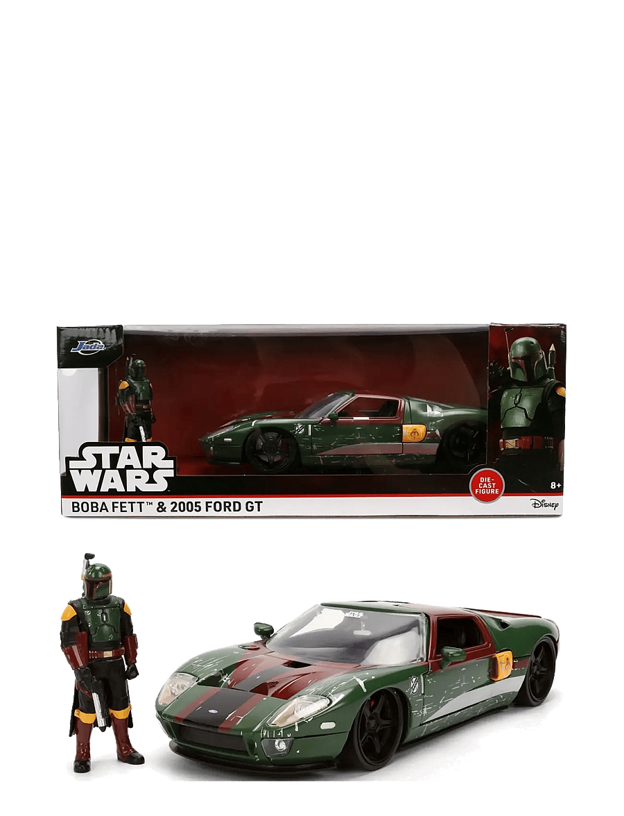 Jada Toys - Star Wars Boba Fett 2005 Ford GT 1:24 - leluautot - multi coloured - 2