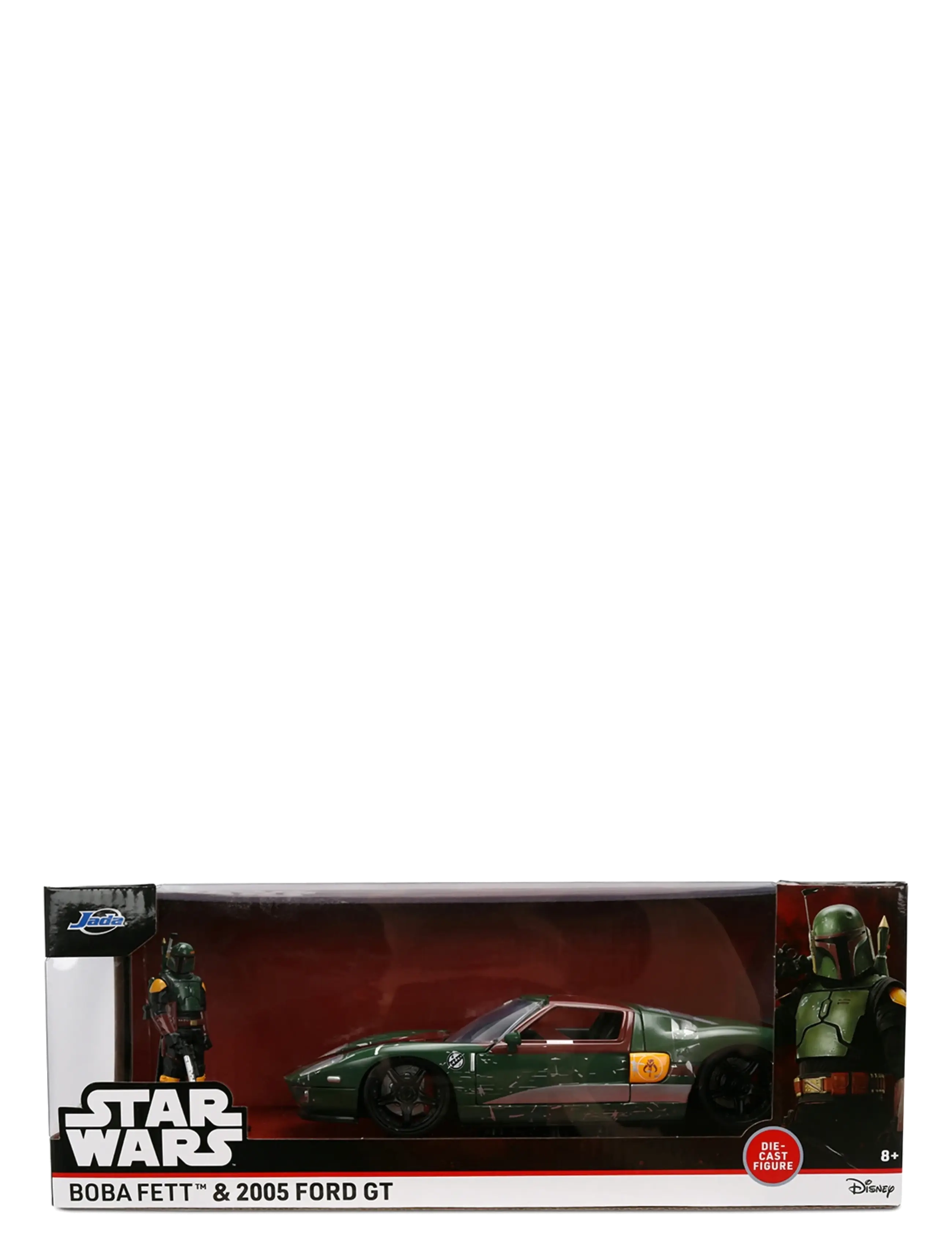 Jada Toys - Star Wars Boba Fett 2005 Ford GT 1:24 - legetøjsbiler - multi coloured - 3