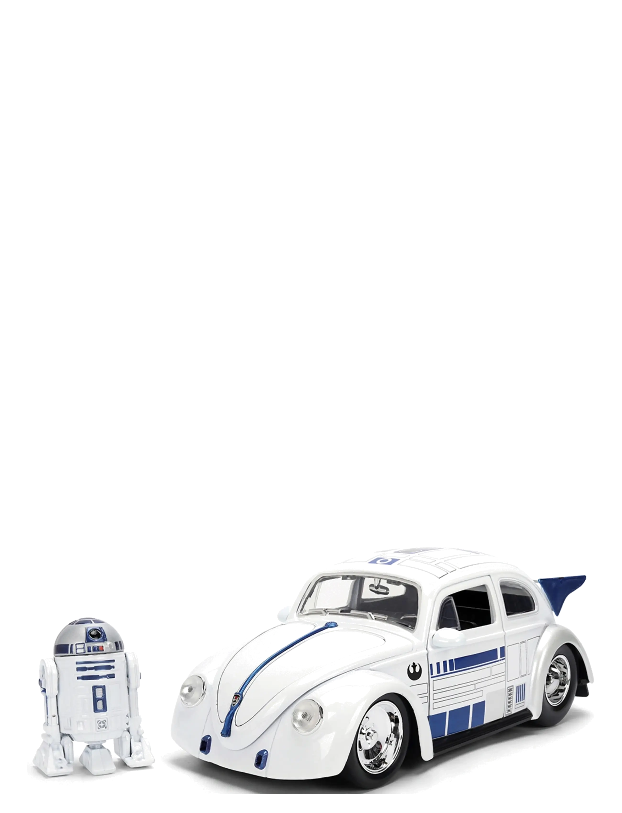 Jada Toys Star Wars R2D2 1959 VW Drag Beetle 1:24 - Spielzeug - MULTI COLOURED / white