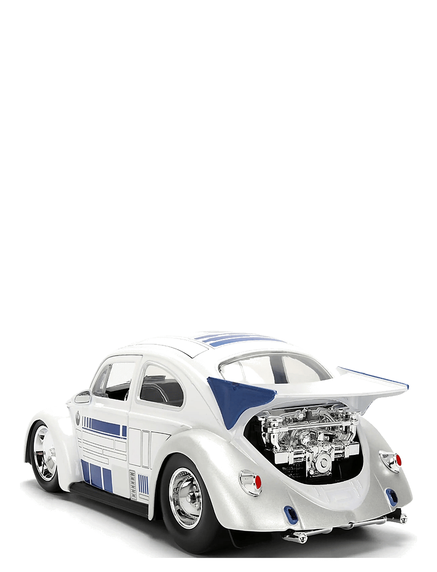 Jada Toys - Star Wars R2D2 1959 VW Drag Beetle 1:24 - Žaislinės mašinėlės - multi coloured - 4