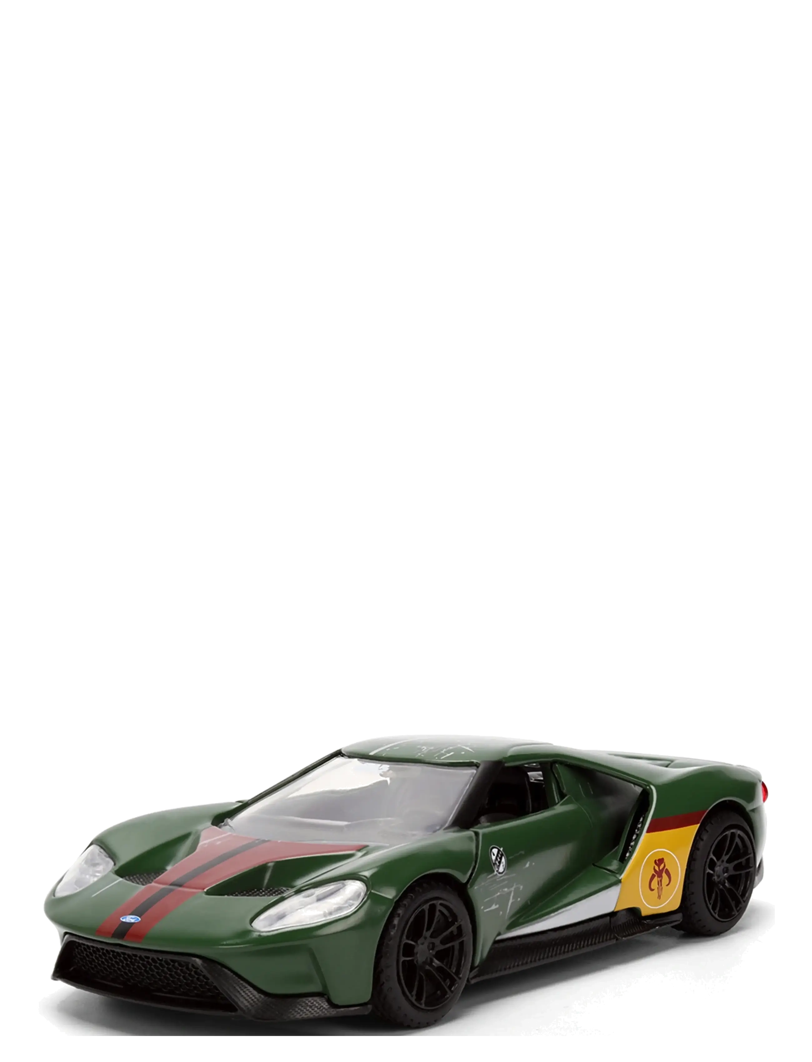 Jada Spielzeug Star Wars Boba Fett 2017 Ford Gt 1:32, One Size, Toy Cars, Khakigrün - Other Kinder