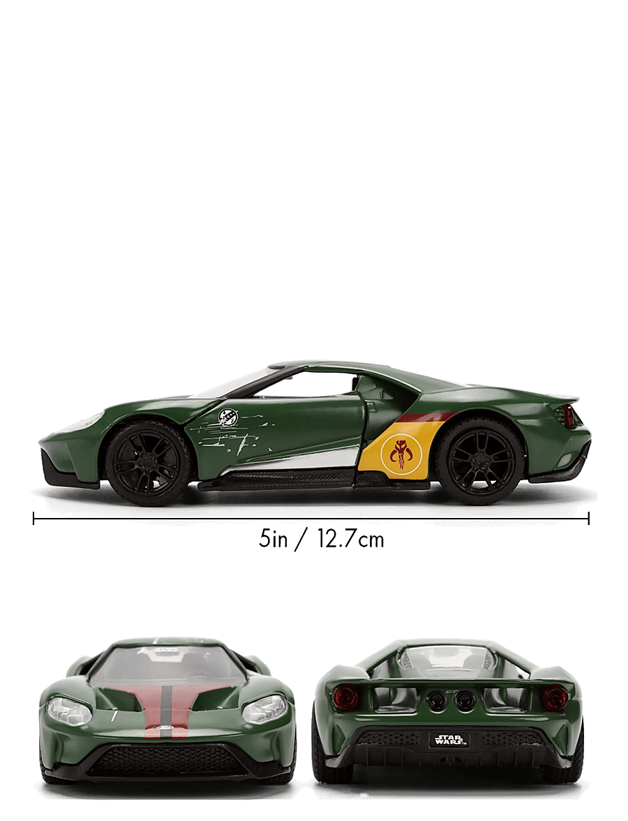 Jada Toys - Star Wars Boba Fett 2017 Ford GT 1:32 - mänguautod - black - 2