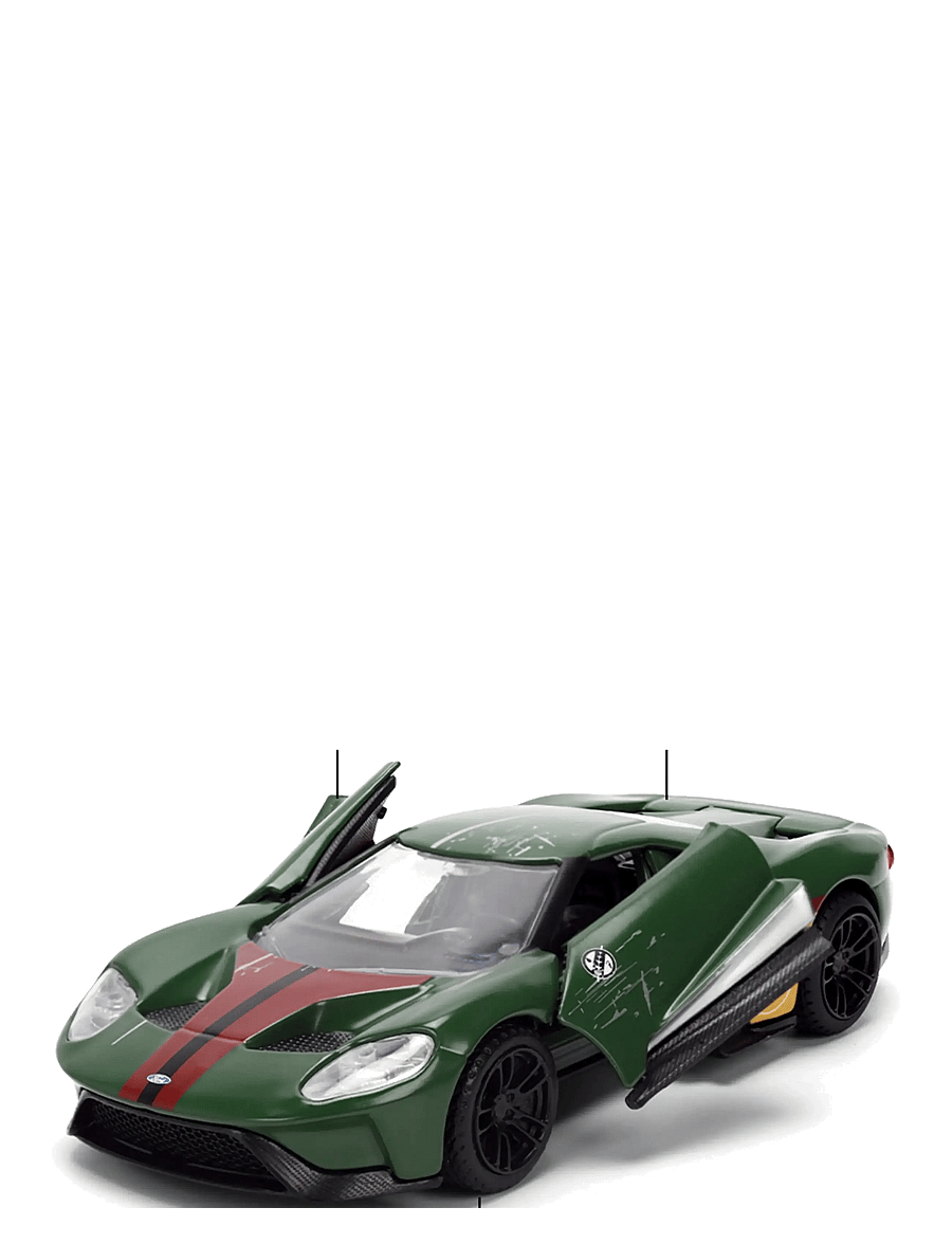 Jada Toys - Star Wars Boba Fett 2017 Ford GT 1:32 - mänguautod - black - 3