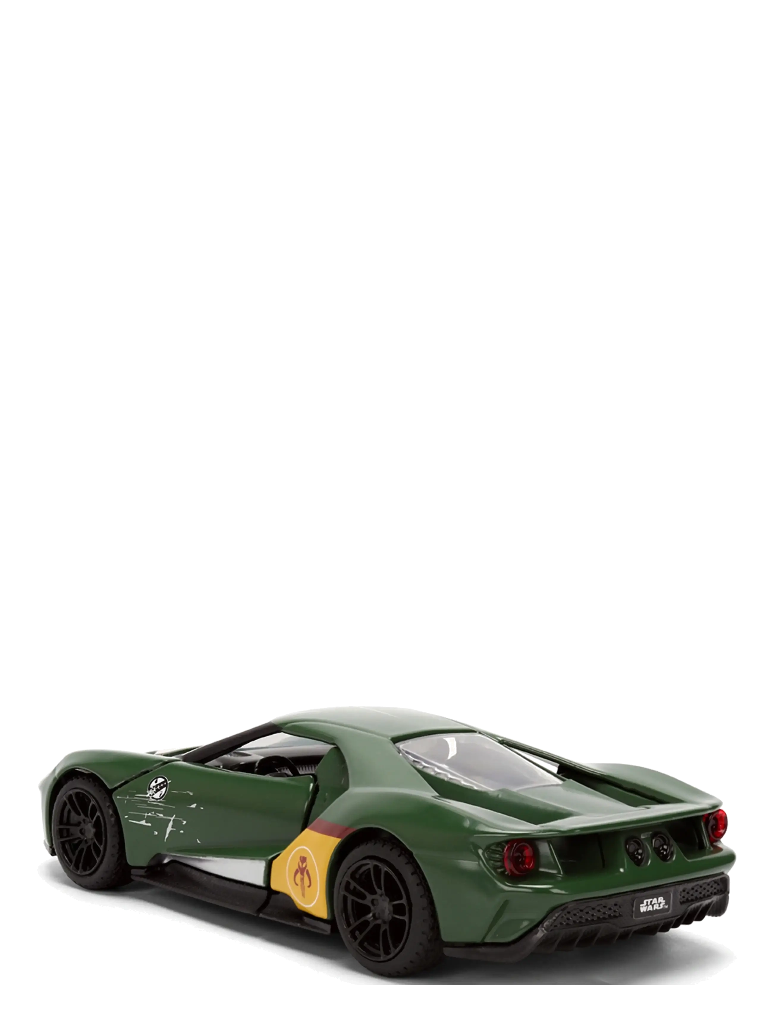 Jada Toys - Star Wars Boba Fett 2017 Ford GT 1:32 - legetøjsbiler - black - 4