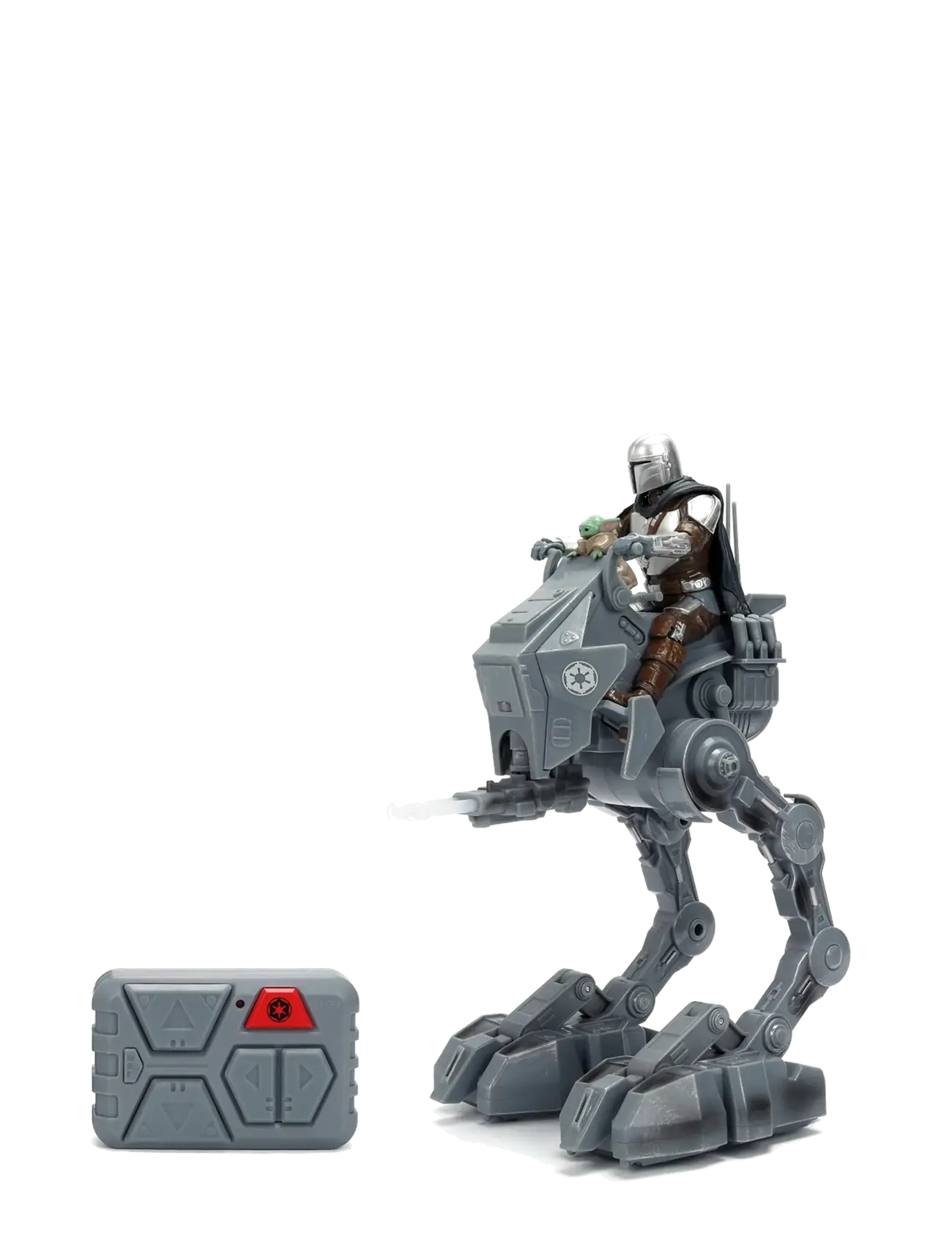 Jada Toys Star Wars Rc At-Rt (25 Cm), Remote Controlled Legetøj, Grå, Str: ONE SIZE