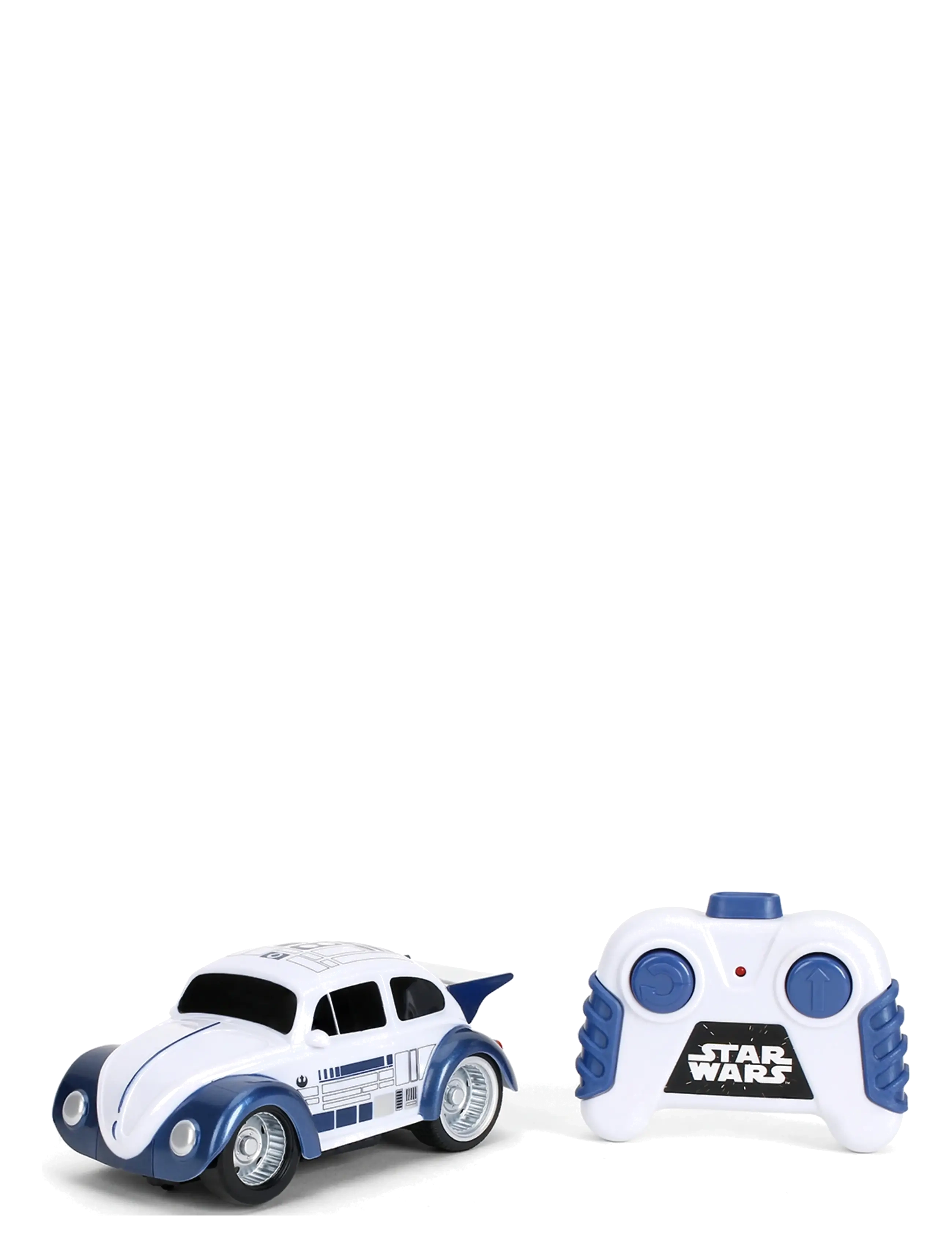 Jada Toys Rc Star Wars R2D2 Vw Beetle 1:32, Remote Controlled Legetøj, Hvid, Str: ONE SIZE