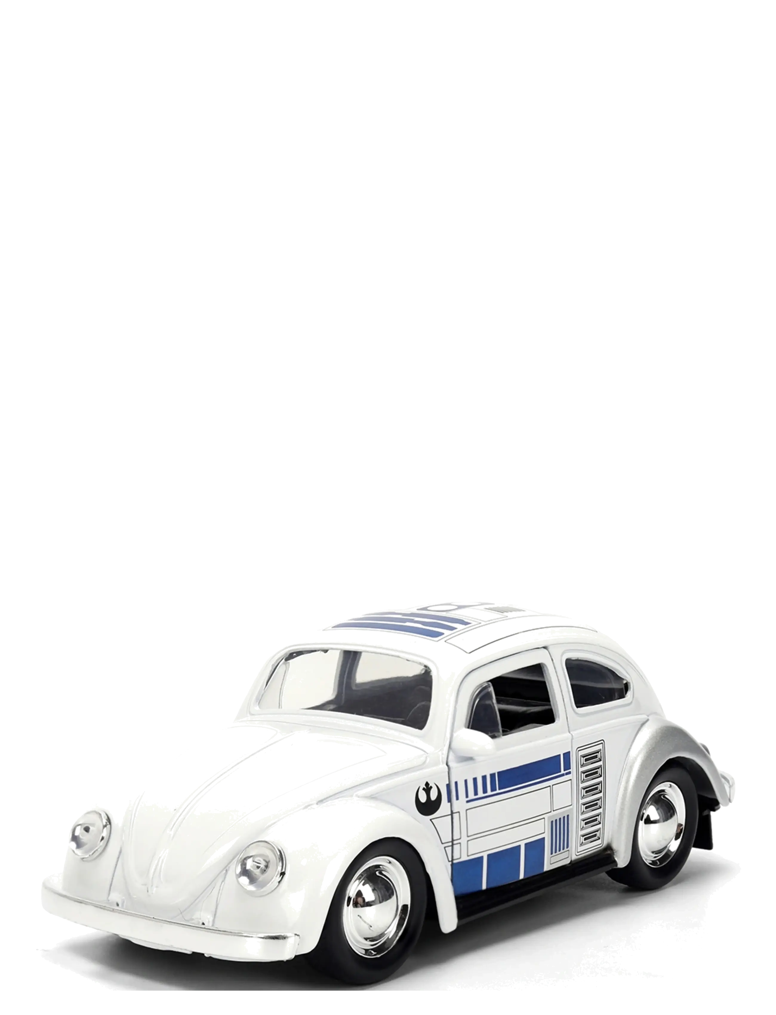 Jada Spielzeug Star Wars R2-D2 1959 Vw Beetle 1:32, One Size, Toy Cars, Weiß - Other Kinder