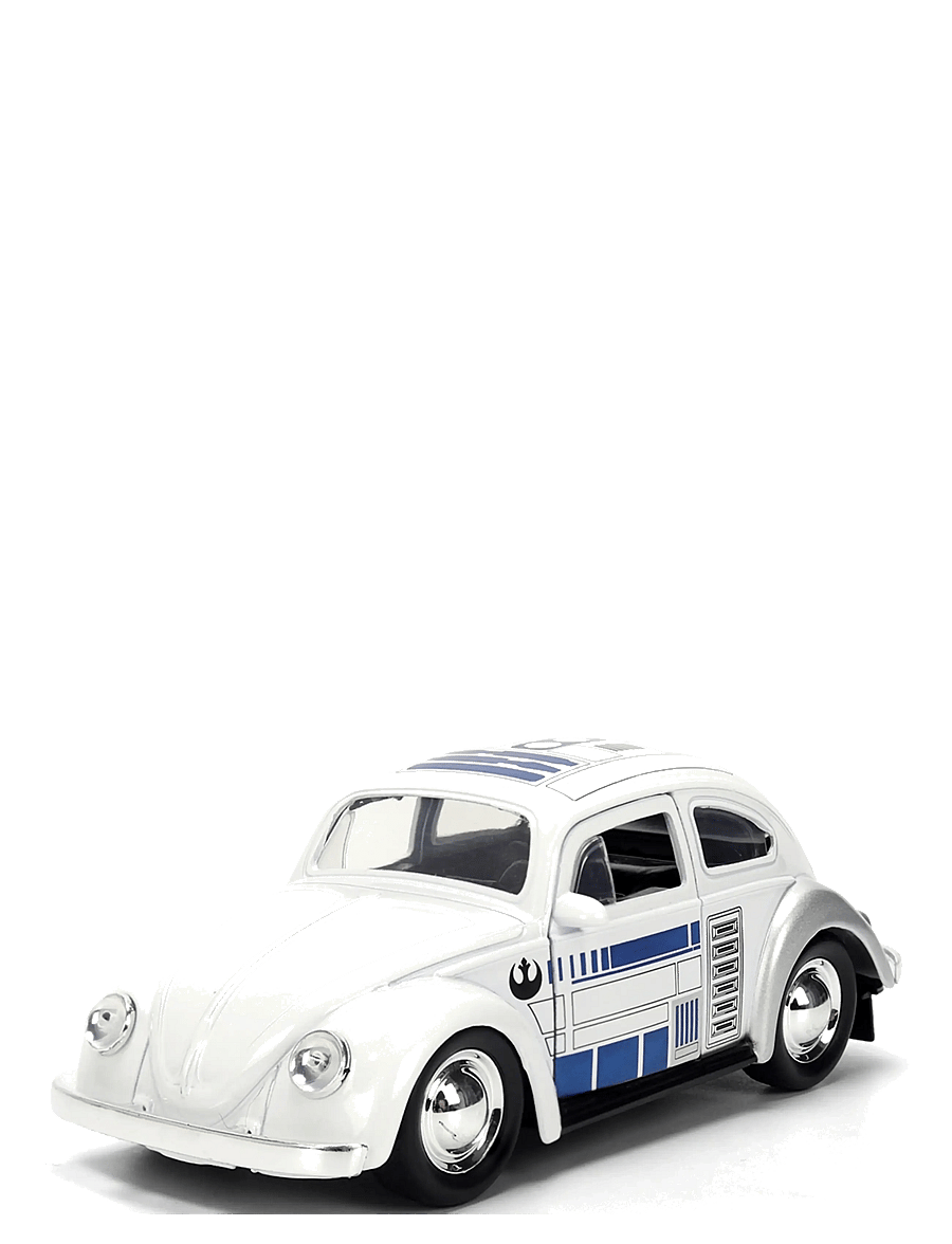 Jada Toys - Star Wars R2-D2 1959 VW Beetle 1:32 - spielzeugautos - white - 0