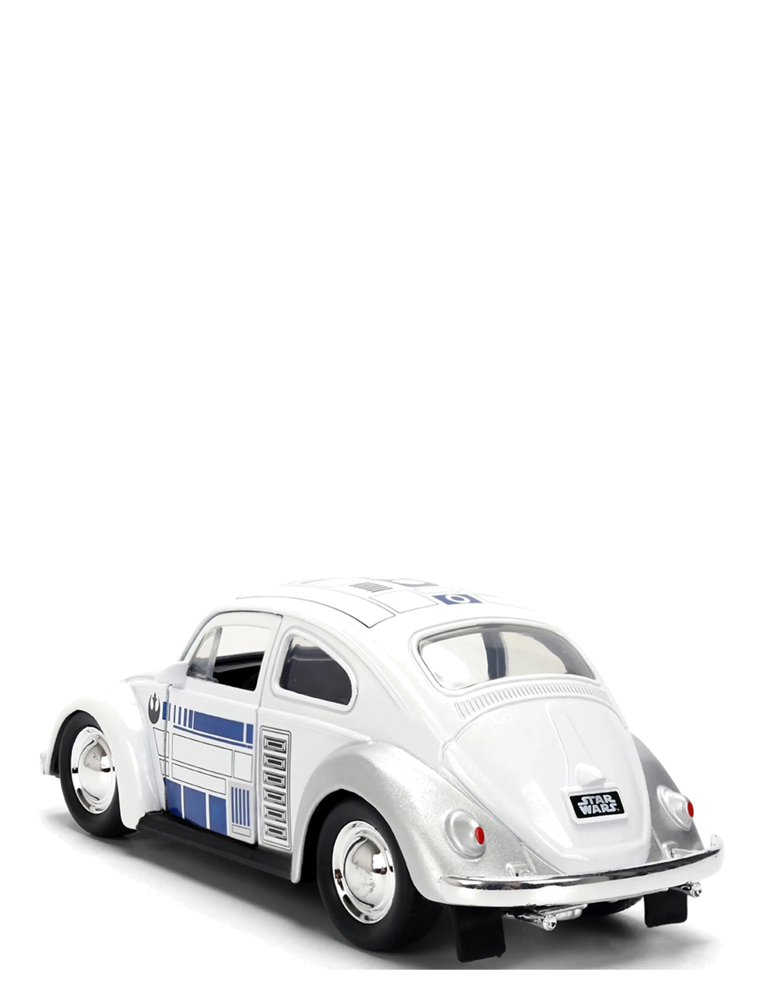 Jada Toys - Star Wars R2-D2 1959 VW Beetle 1:32 - legetøjsbiler - white - 4