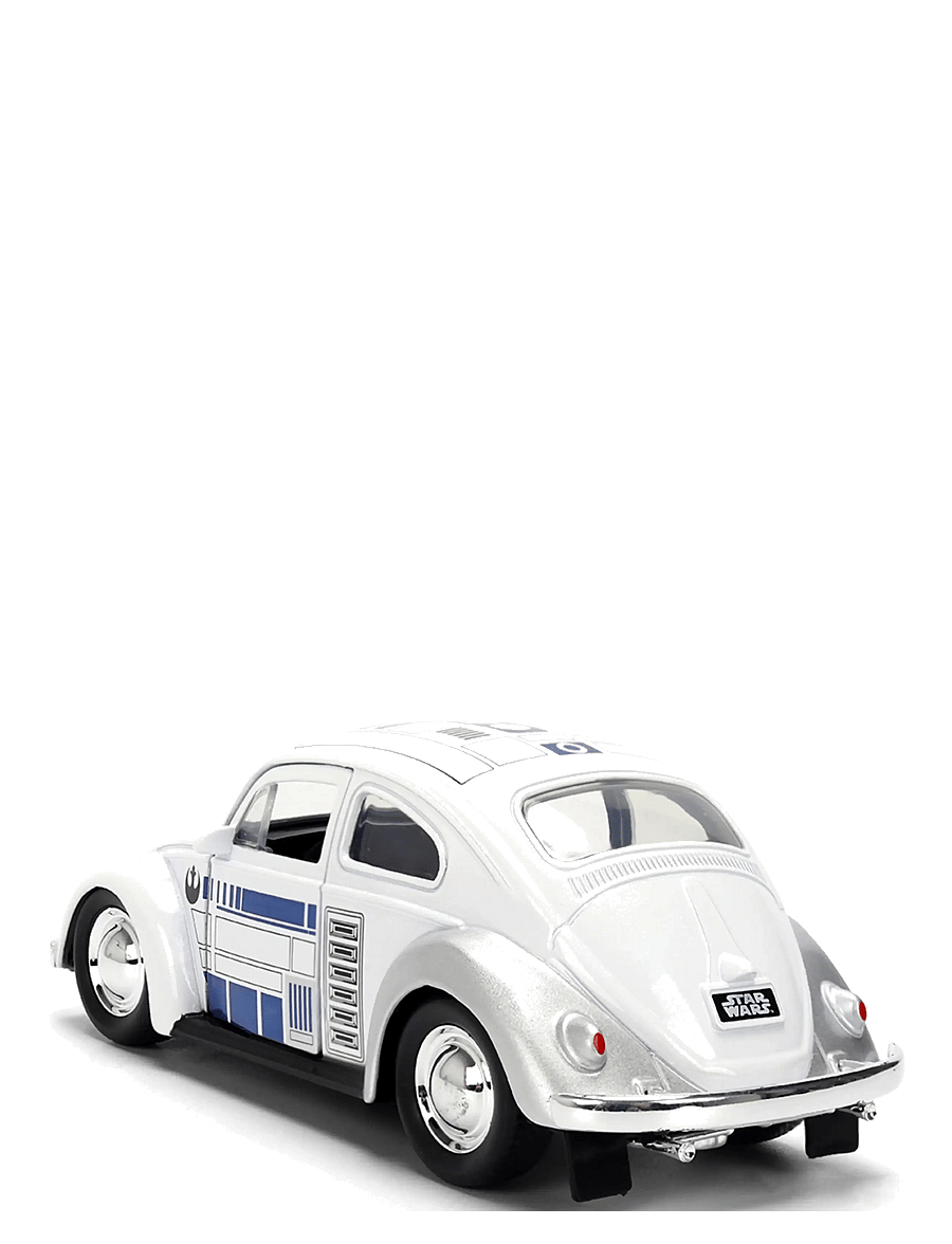 Jada Toys - Star Wars R2-D2 1959 VW Beetle 1:32 - spielzeugautos - white - 4