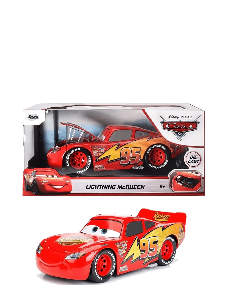 Jada Toys - Disney Lightning McQueen, 1:24 - filmid ja muinasjututegelased - multicolor - 1
