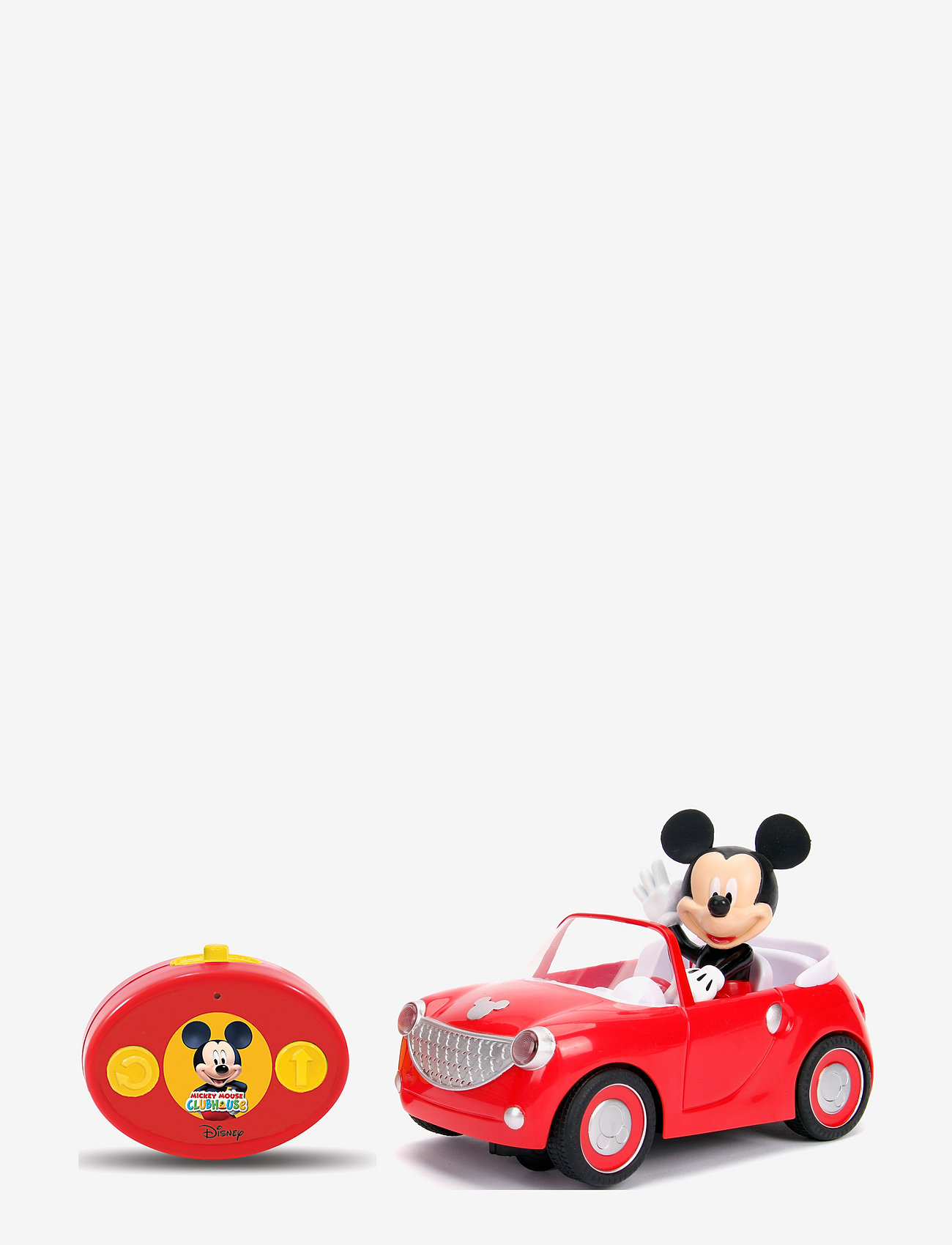 Jada Toys - RC Mickey Roadster - karakterer fra filmer og eventyr - red - 0