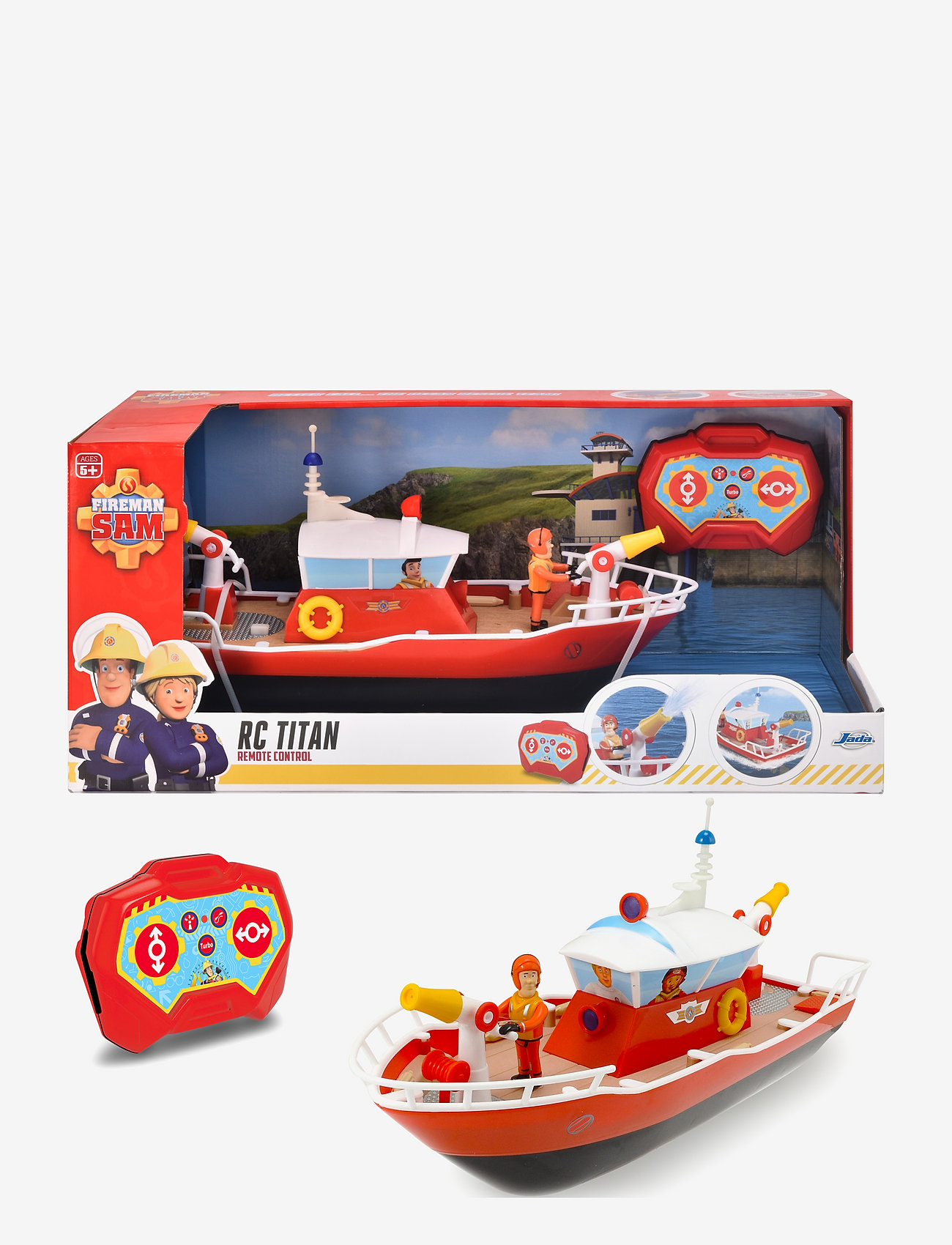 Jada Toys - FMS RC Titan - båtar - red - 1