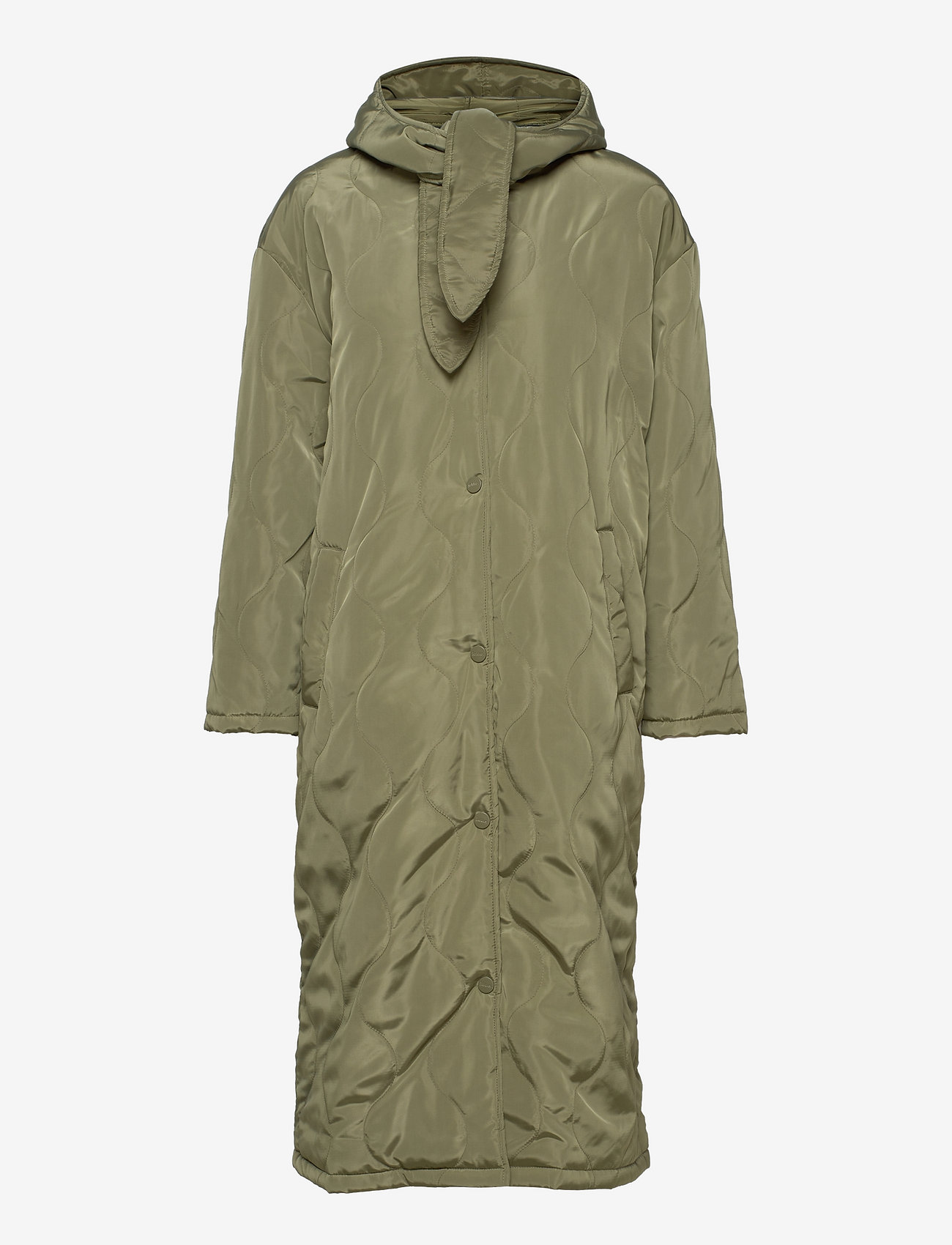 Jakke - BONNY LONGLINE COAT - overtøj - army green - 0