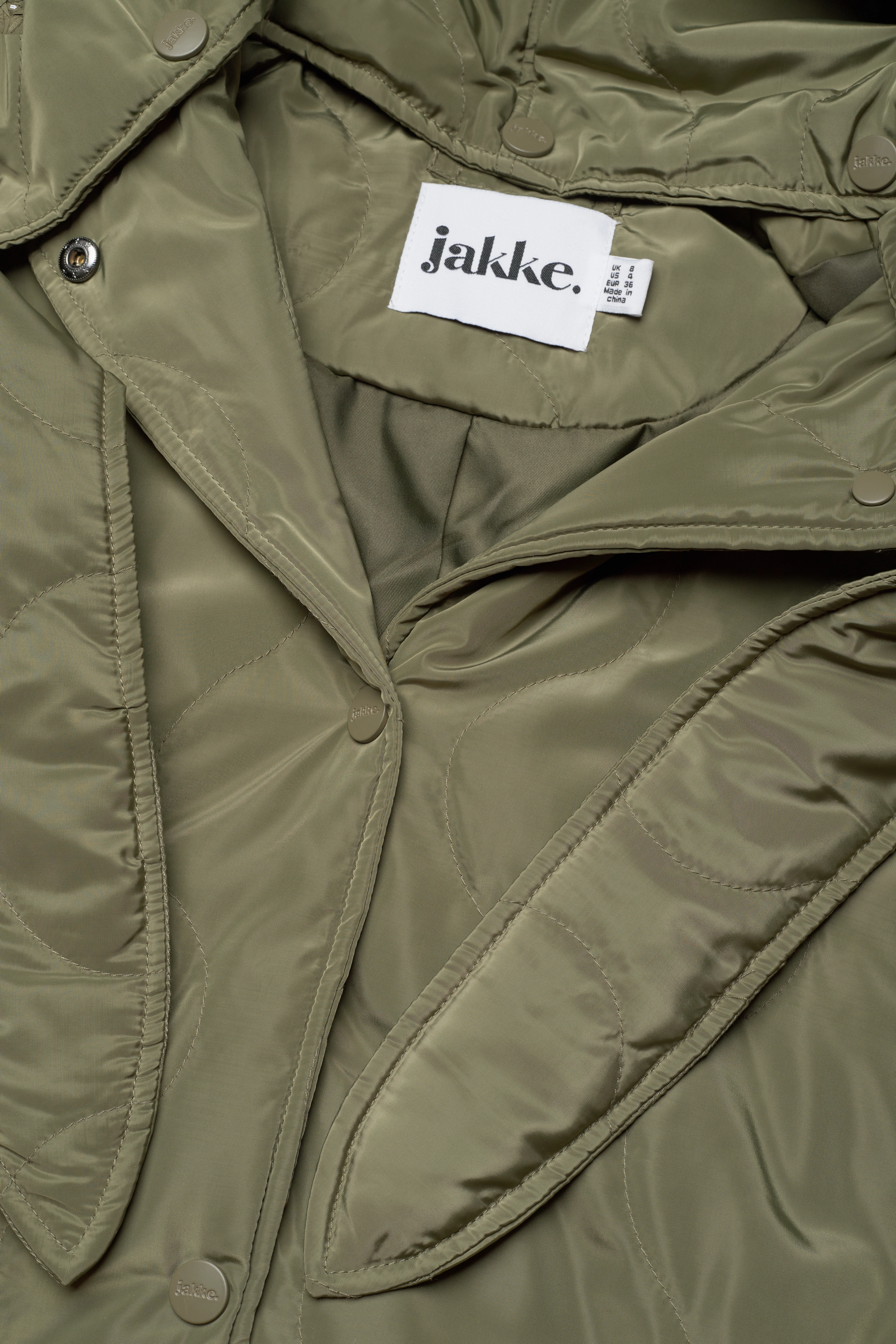 Jakke - BONNY LONGLINE COAT - overtøj - army green - 2