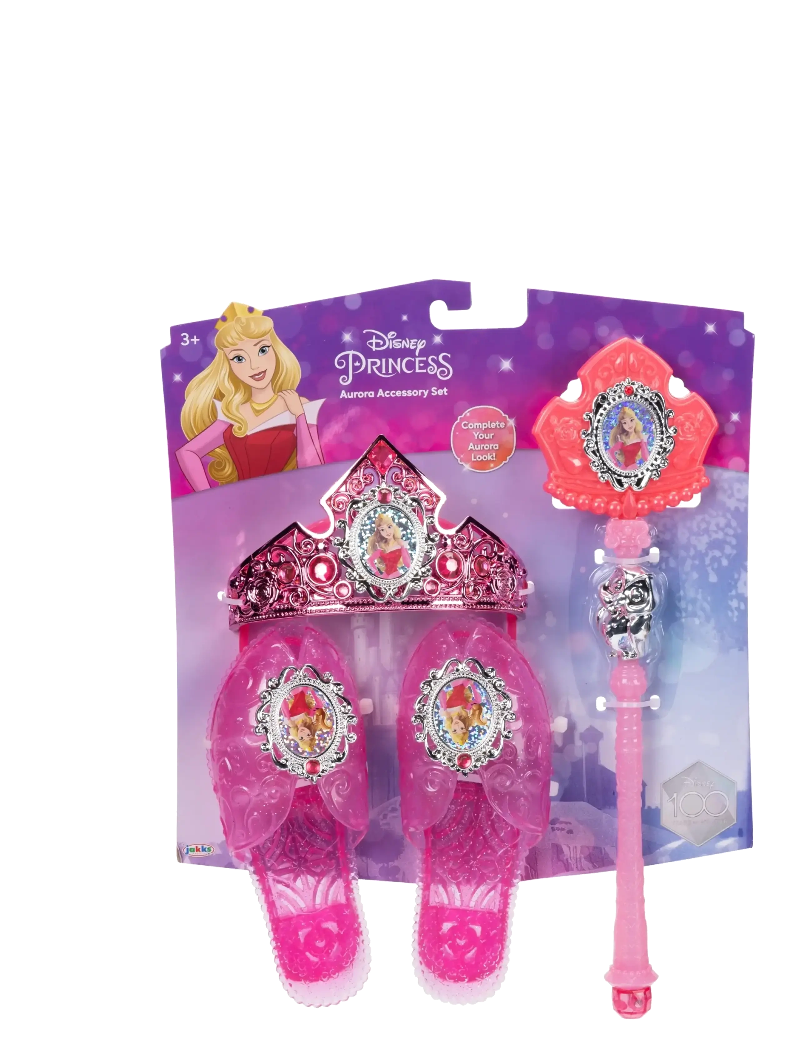 Prinsessor - Disney Princess Roleplay Accessory set Aurora - maskeraddräkter & accessoarer - pink - 1