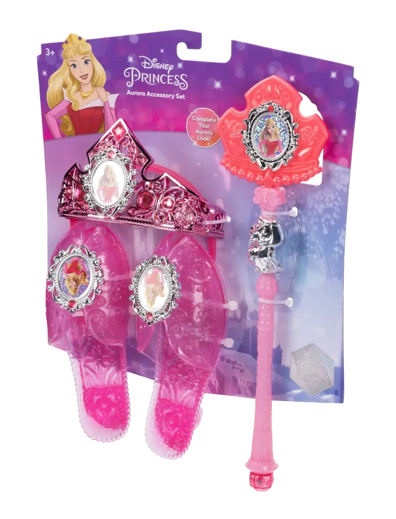 Prinsessor - Disney Princess Roleplay Accessory set Aurora - maskeraddräkter & accessoarer - pink - 3