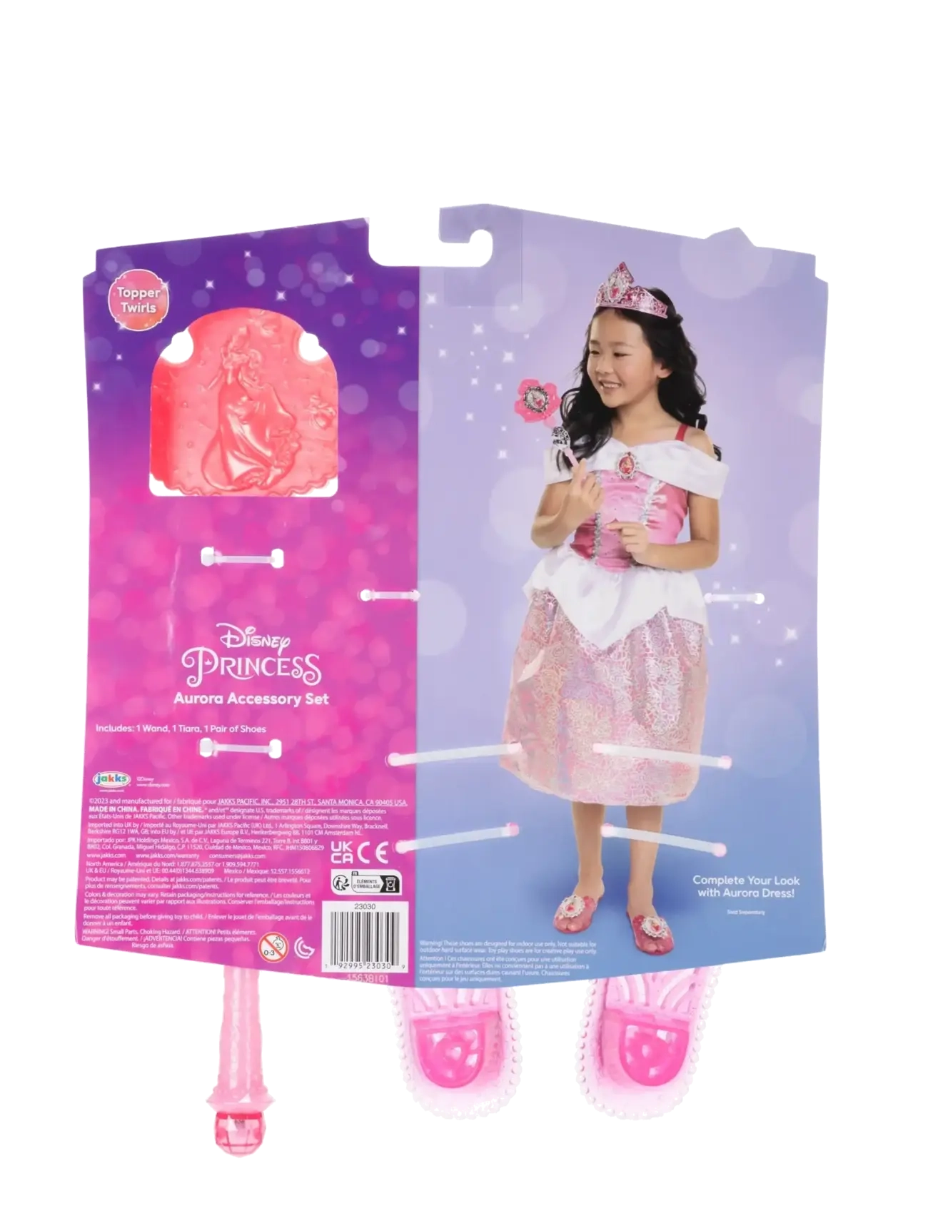 Prinsessor - Disney Princess Roleplay Accessory set Aurora - maskeraddräkter & accessoarer - pink - 4