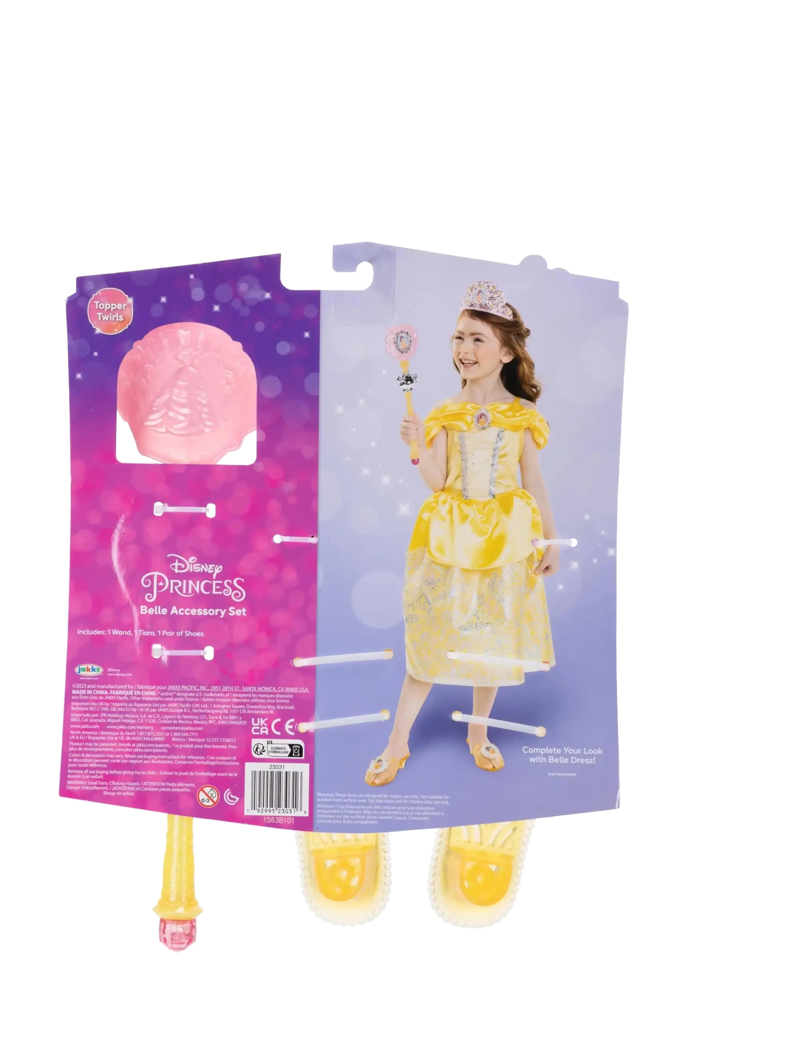 Prinsessor - Disney Princess Roleplay Accessory set Belle - maskeradtillbehör - yellow - 2