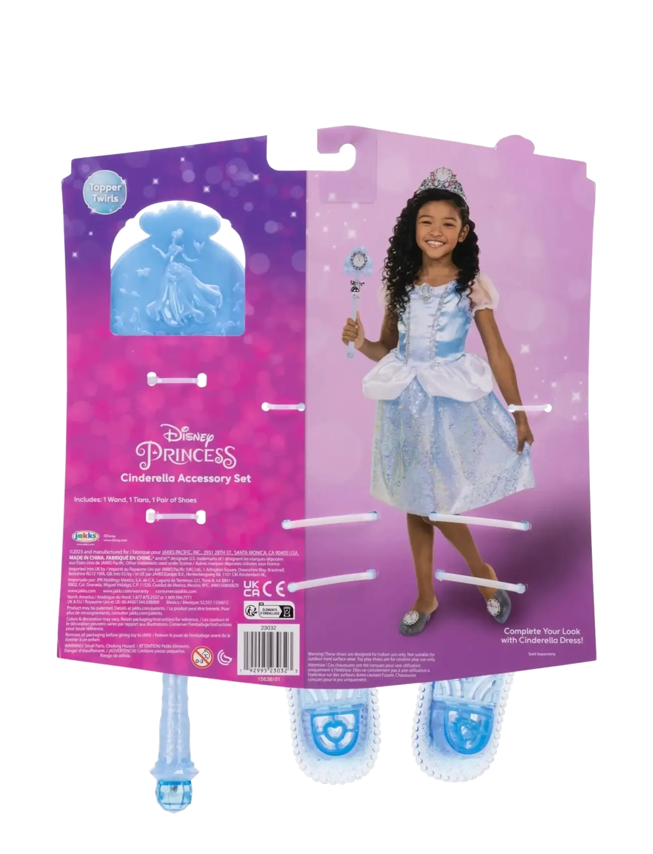 Prinsessor - Disney Princess Roleplay Accessory set Cinderella - maskeraddräkter & accessoarer - blue - 4