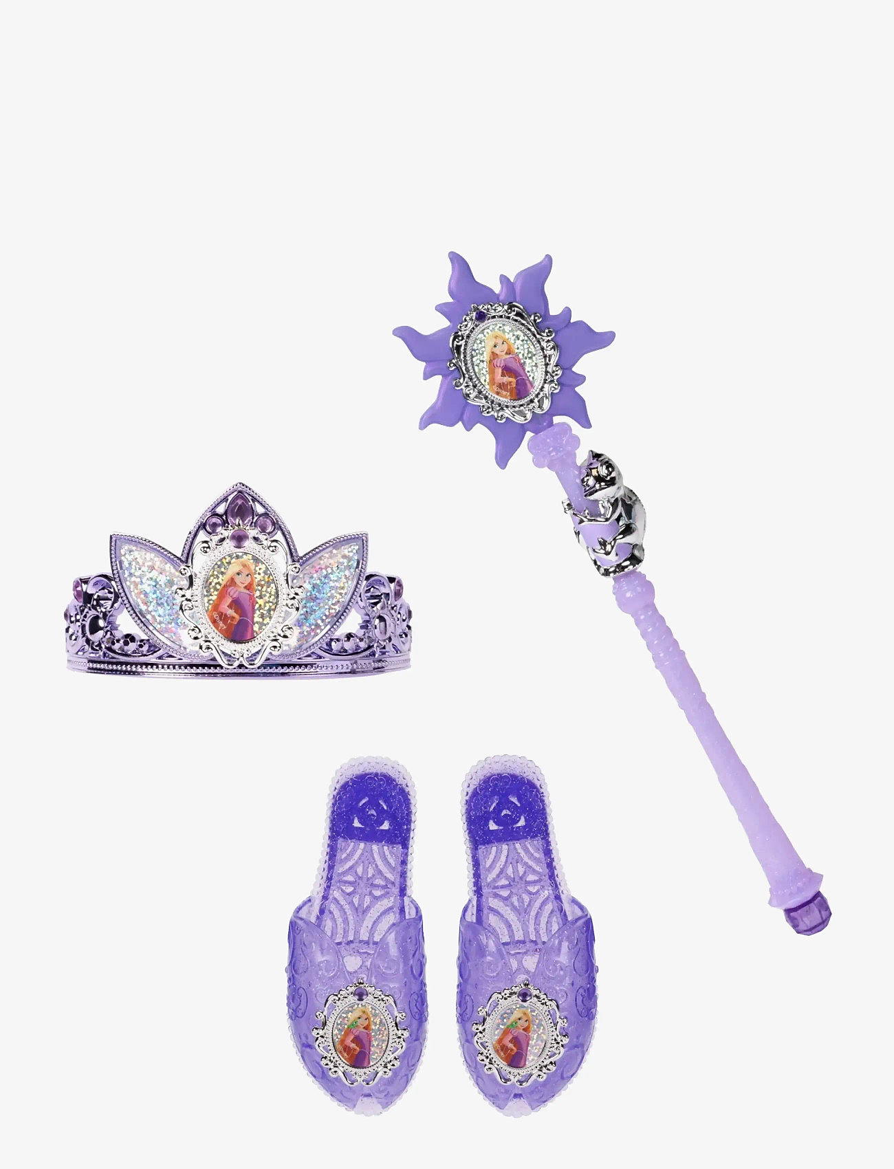 Prinsessor - Disney Princess Roleplay Accessory set Rapunzel - maskeradtillbehör - purple - 0