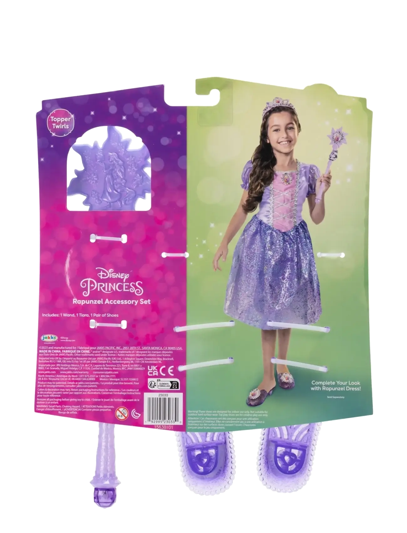 Prinsessor - Disney Princess Roleplay Accessory set Rapunzel - maskeraddräkter & accessoarer - purple - 4