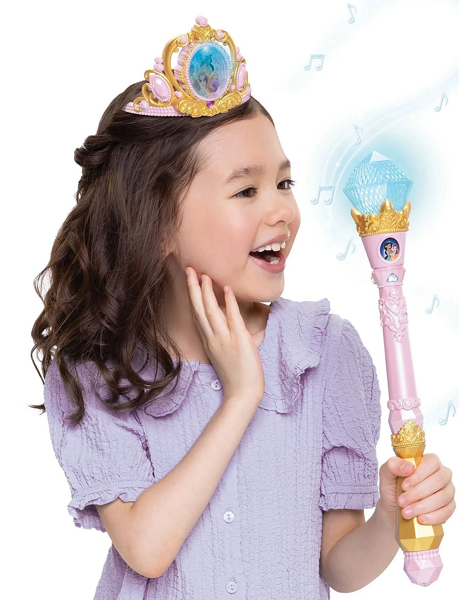 Prinzessinnen - Disney Princess "Create Your Magic" Scepter & Tiara Bundle 5L - F25 - kostüm-zubehör - gold - 0