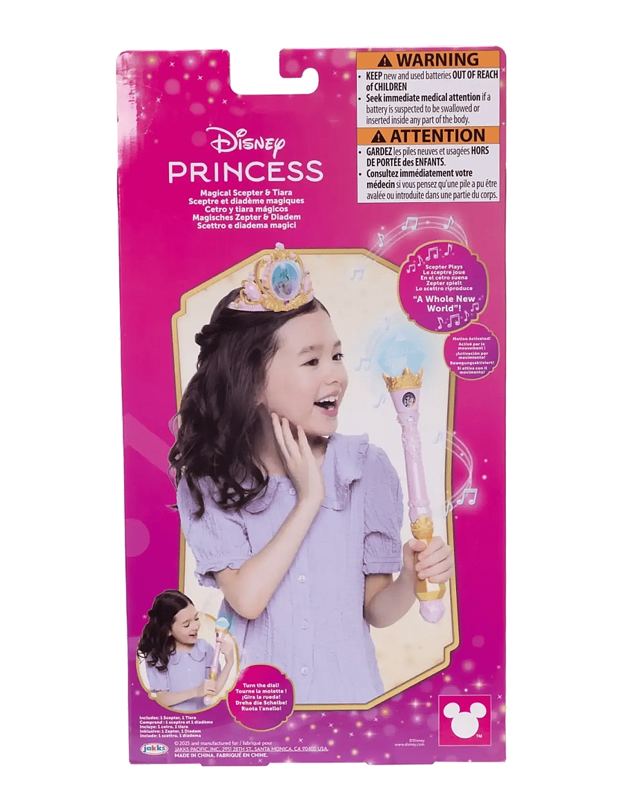 Prinzessinnen - Disney Princess "Create Your Magic" Scepter & Tiara Bundle 5L - F25 - kostüm-zubehör - gold - 5