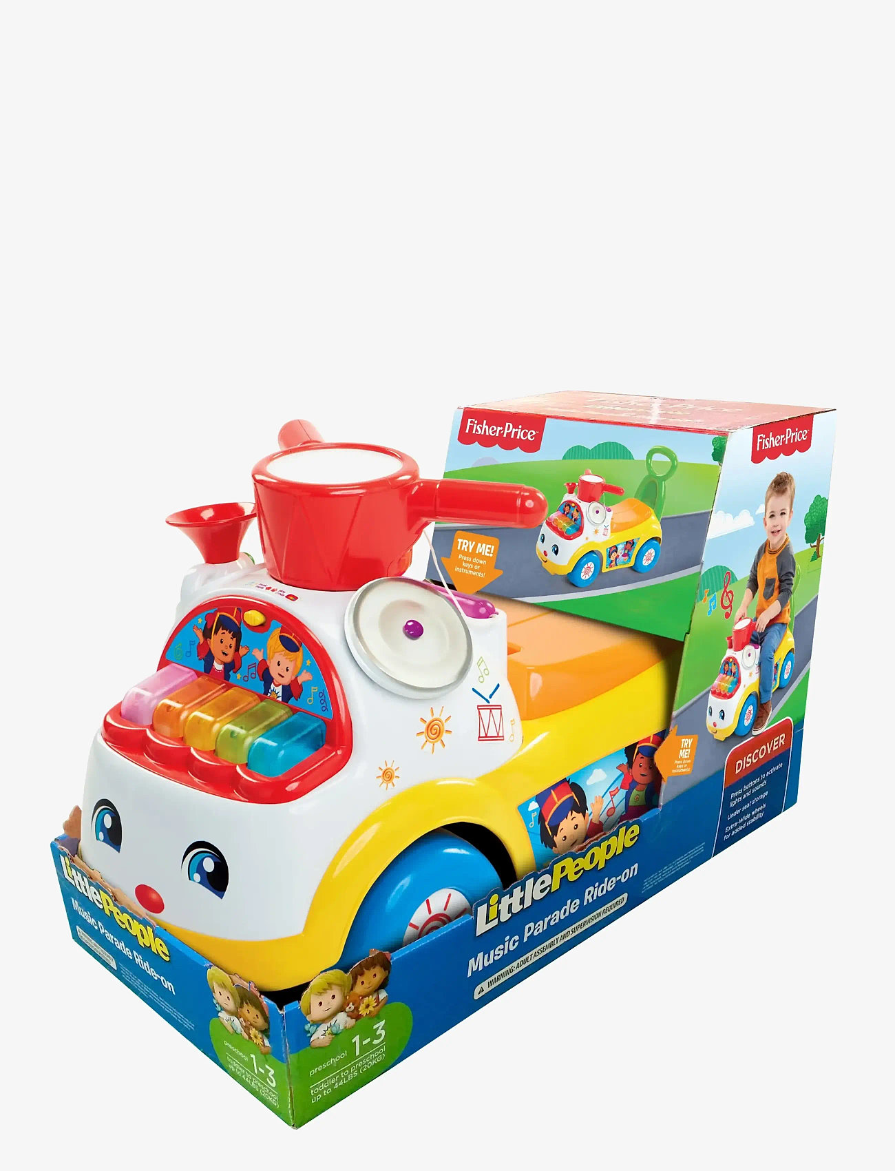 JAKKS Pacific (H.K.) - FP LP ULTIMATE MUSIC PARADE RIDEON - yellow - 2