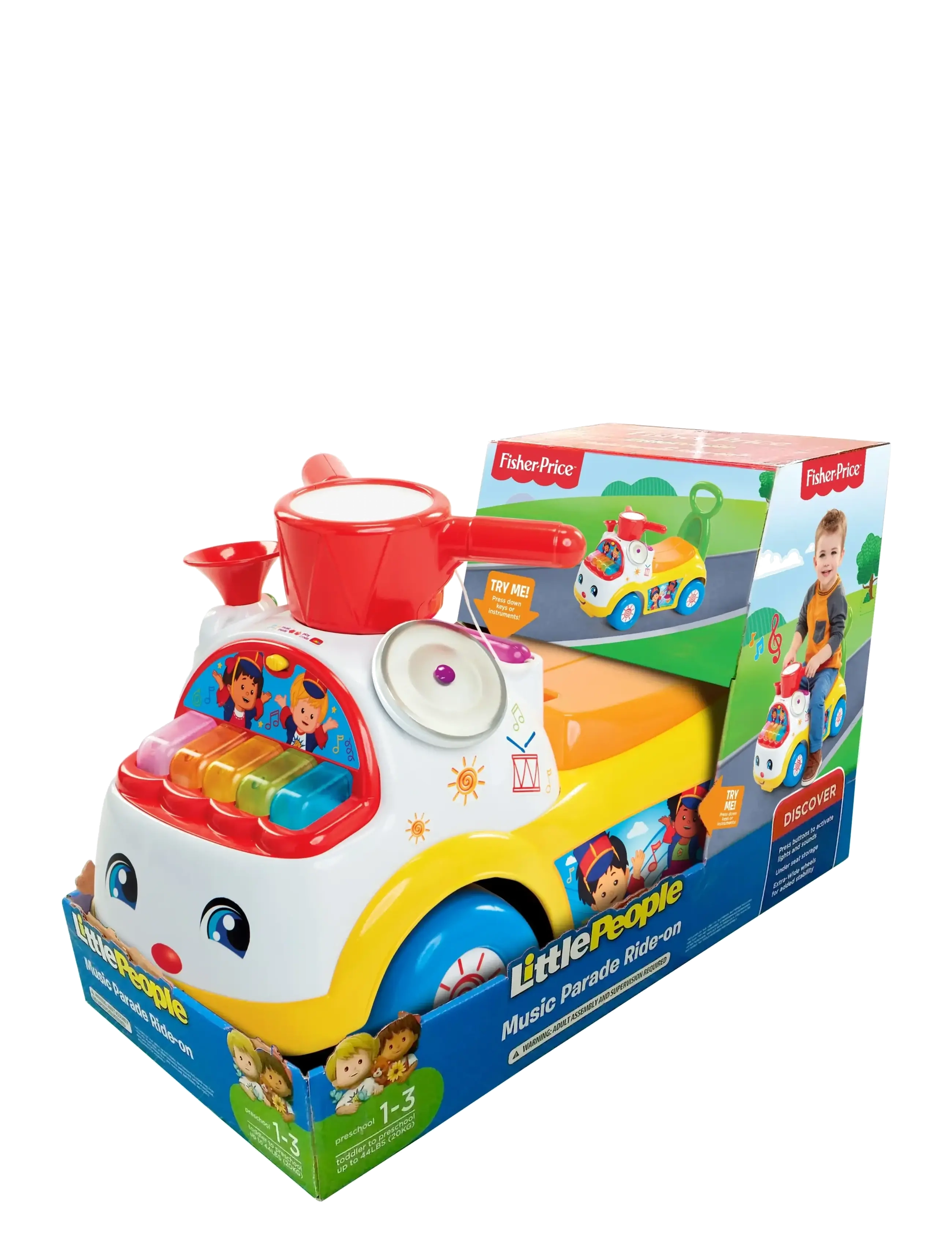 JAKKS Pacific (H.K.) - FP LP ULTIMATE MUSIC PARADE RIDEON - yellow - 2