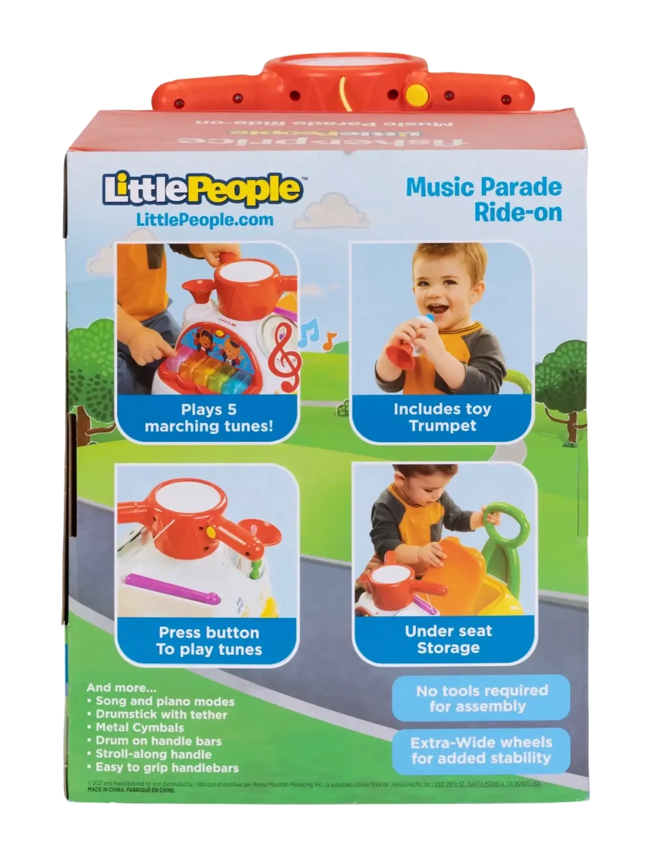 JAKKS Pacific (H.K.) - FP LP ULTIMATE MUSIC PARADE RIDEON - yellow - 5