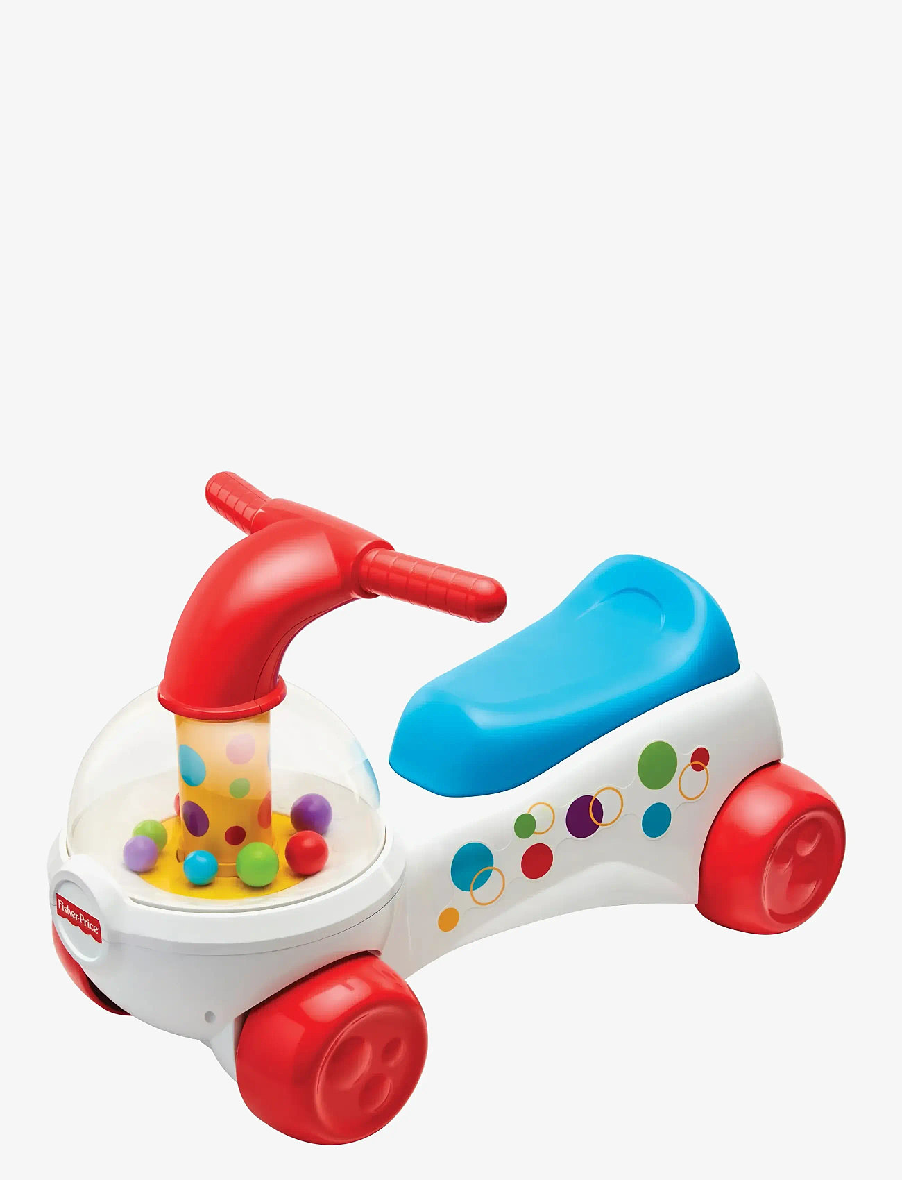 Fisher-Price - FISHER PRICE POPCORN POPPER RIDEON - aufsitzspielzeug - white - 1