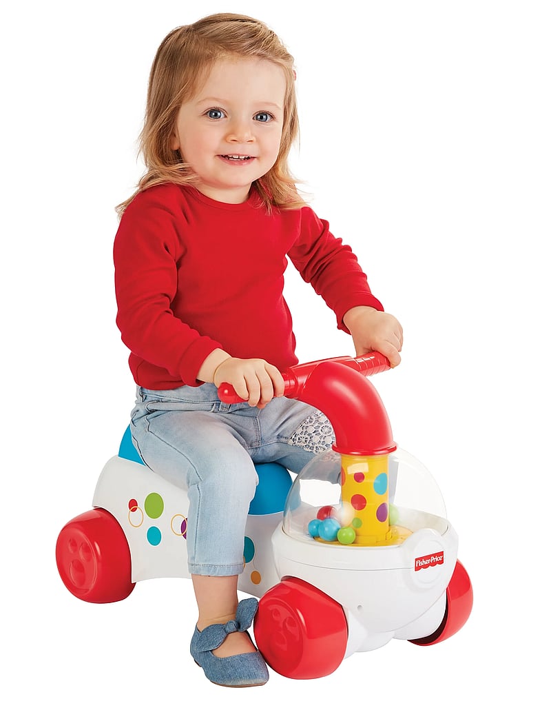 Fisher-Price - FISHER PRICE POPCORN POPPER RIDEON - aufsitzspielzeug - white - 0