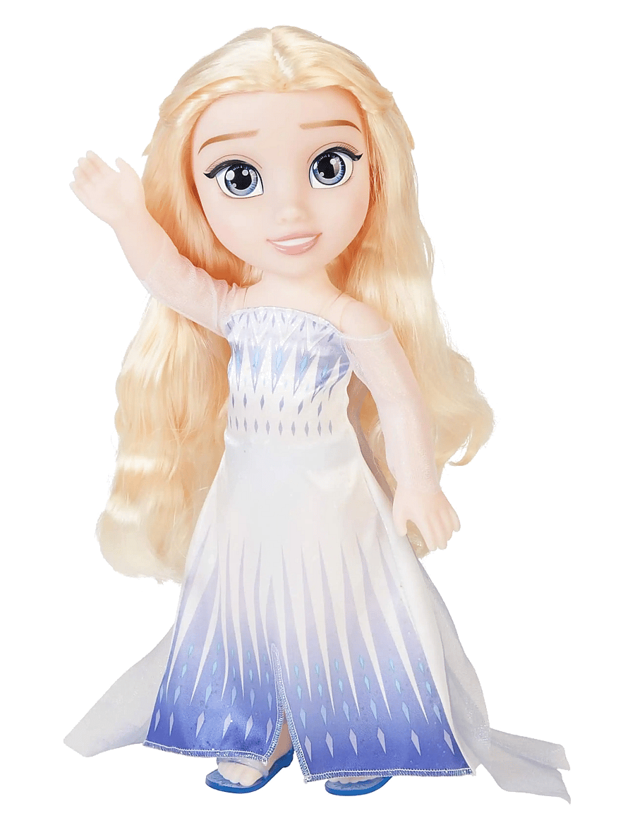 Frozen - Frozen Elsa the snow queen Epilogue doll 38cm - nuket - blue - 1