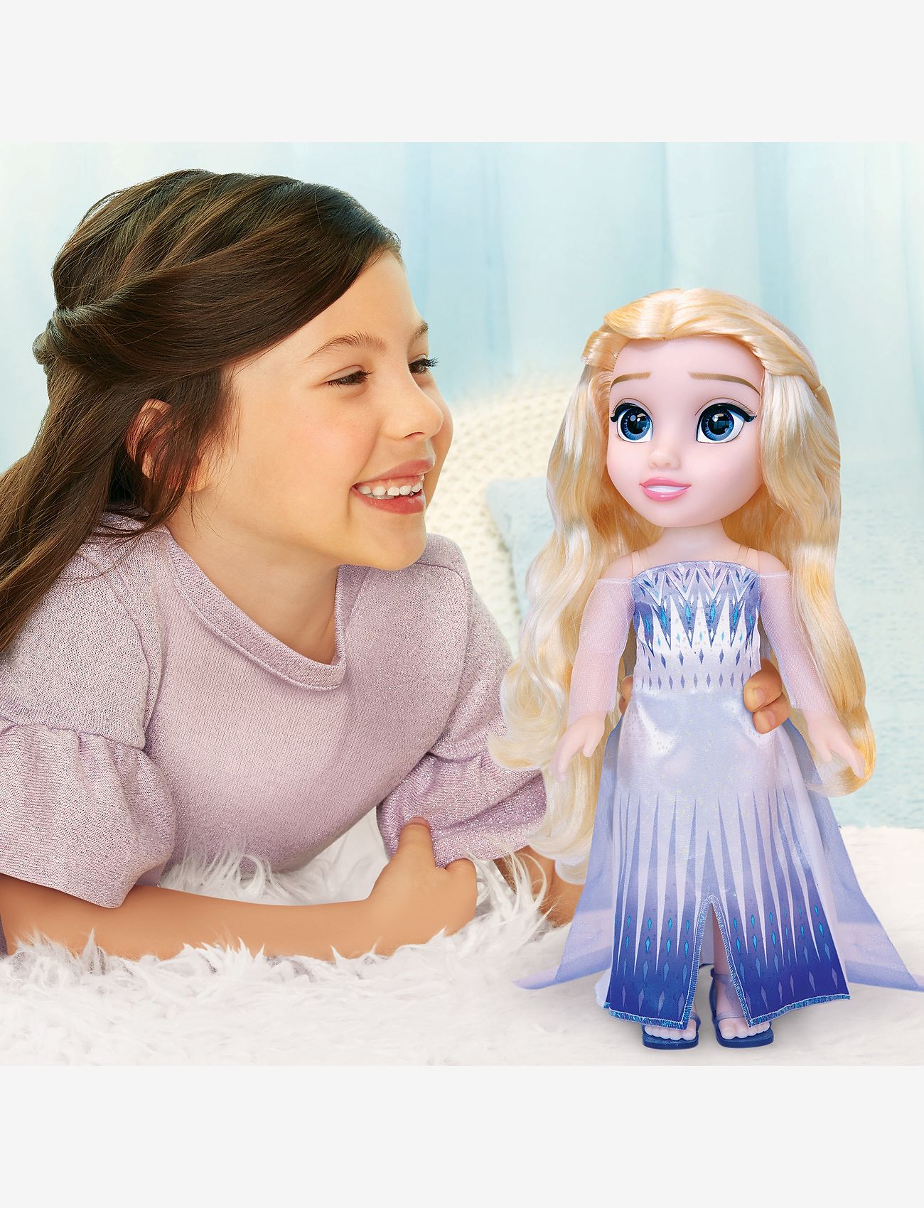 Frost - Frozen Elsa the snow queen Epilogue doll 38cm - dukker - blue - 1