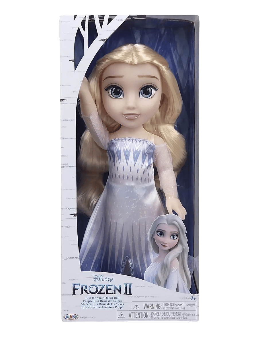 Frozen - Frozen Elsa the snow queen Epilogue doll 38cm - nuket - blue - 3