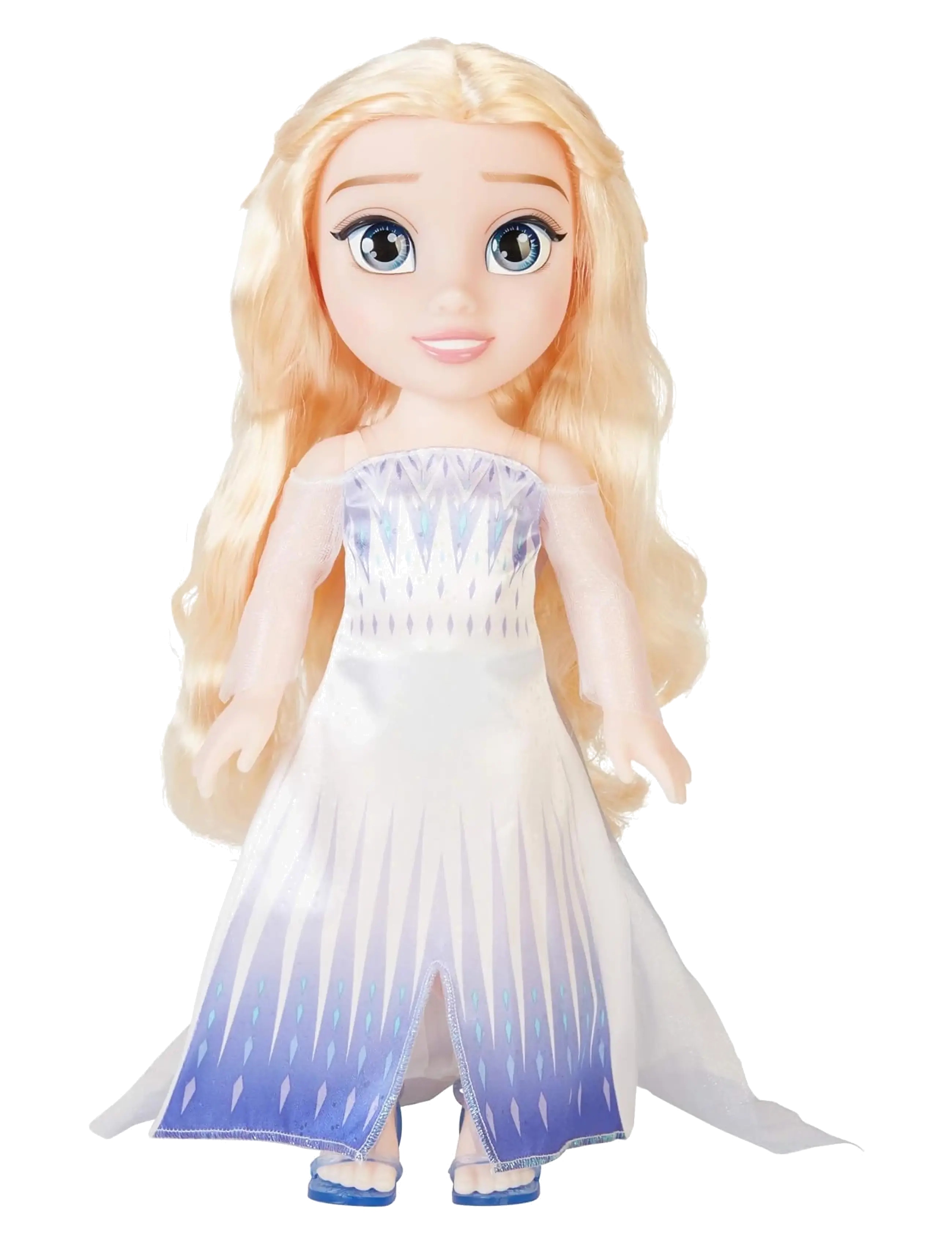 Frozen - Frozen Elsa the snow queen Epilogue doll 38cm - nuket - blue - 4