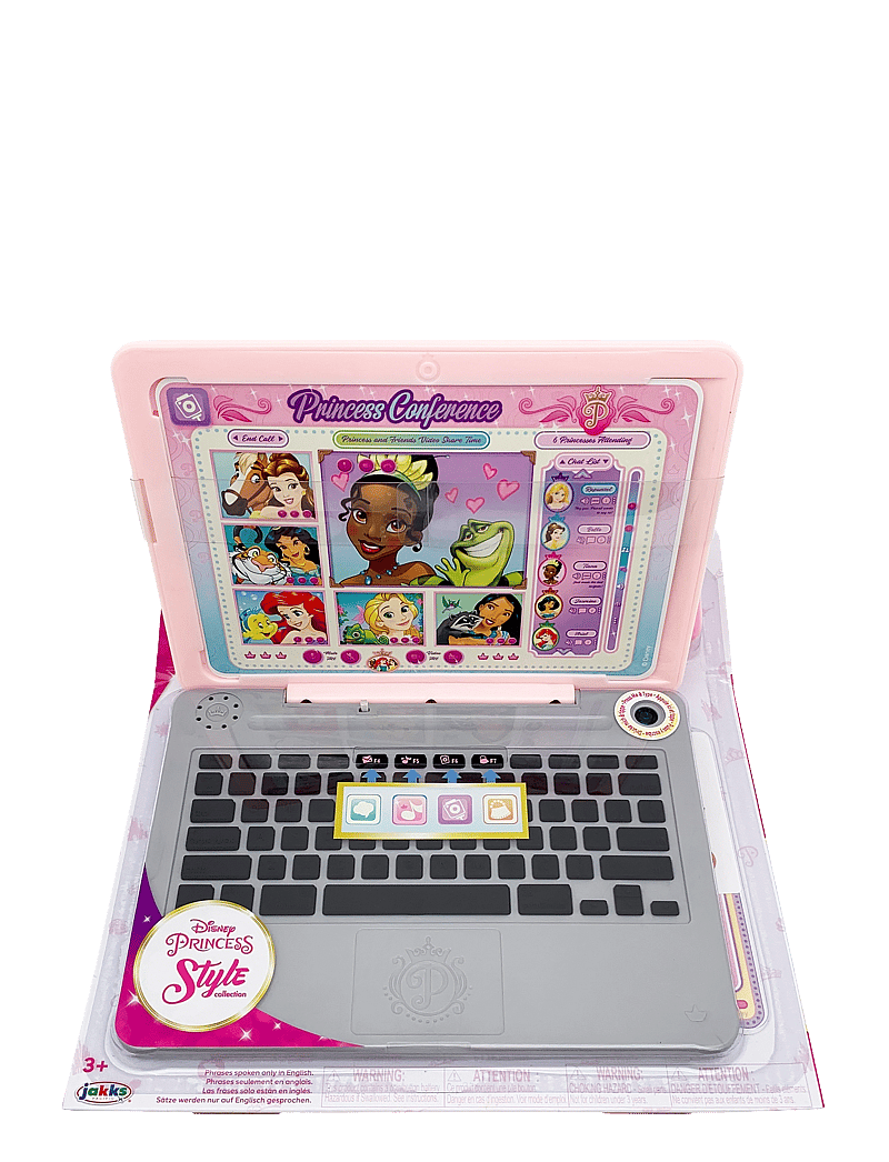 JAKKS Disney Princess Style Collection Play Laptop - Electronic & media ...