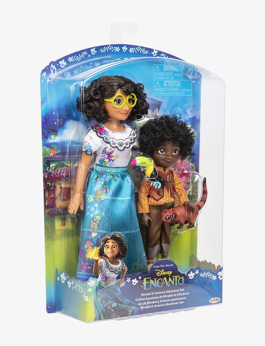 JAKKS - Encanto Mirabel and Antonio Fashion Doll Play Pack - multi coloured - 3