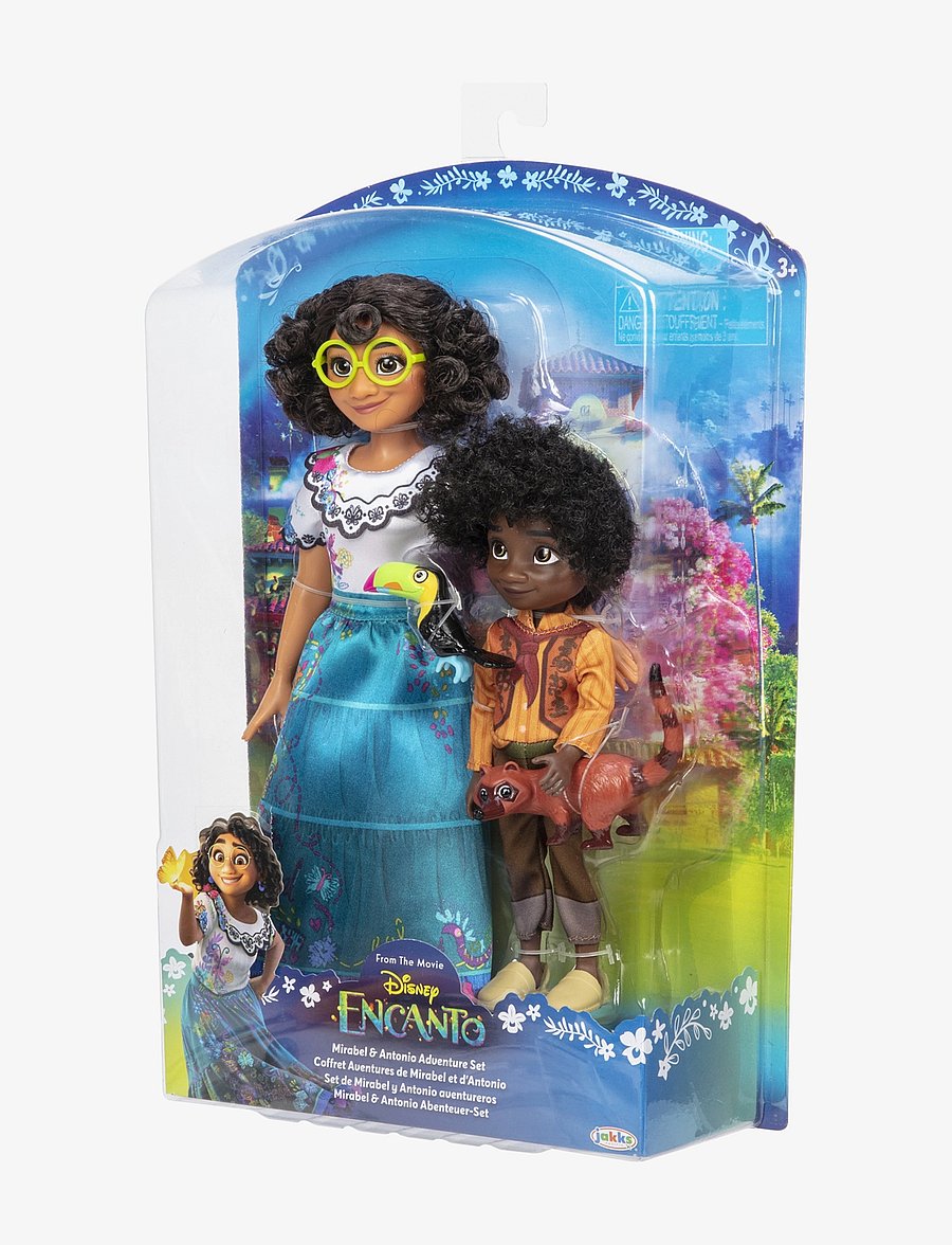 JAKKS - Encanto Mirabel and Antonio Fashion Doll Play Pack - multi coloured - 4