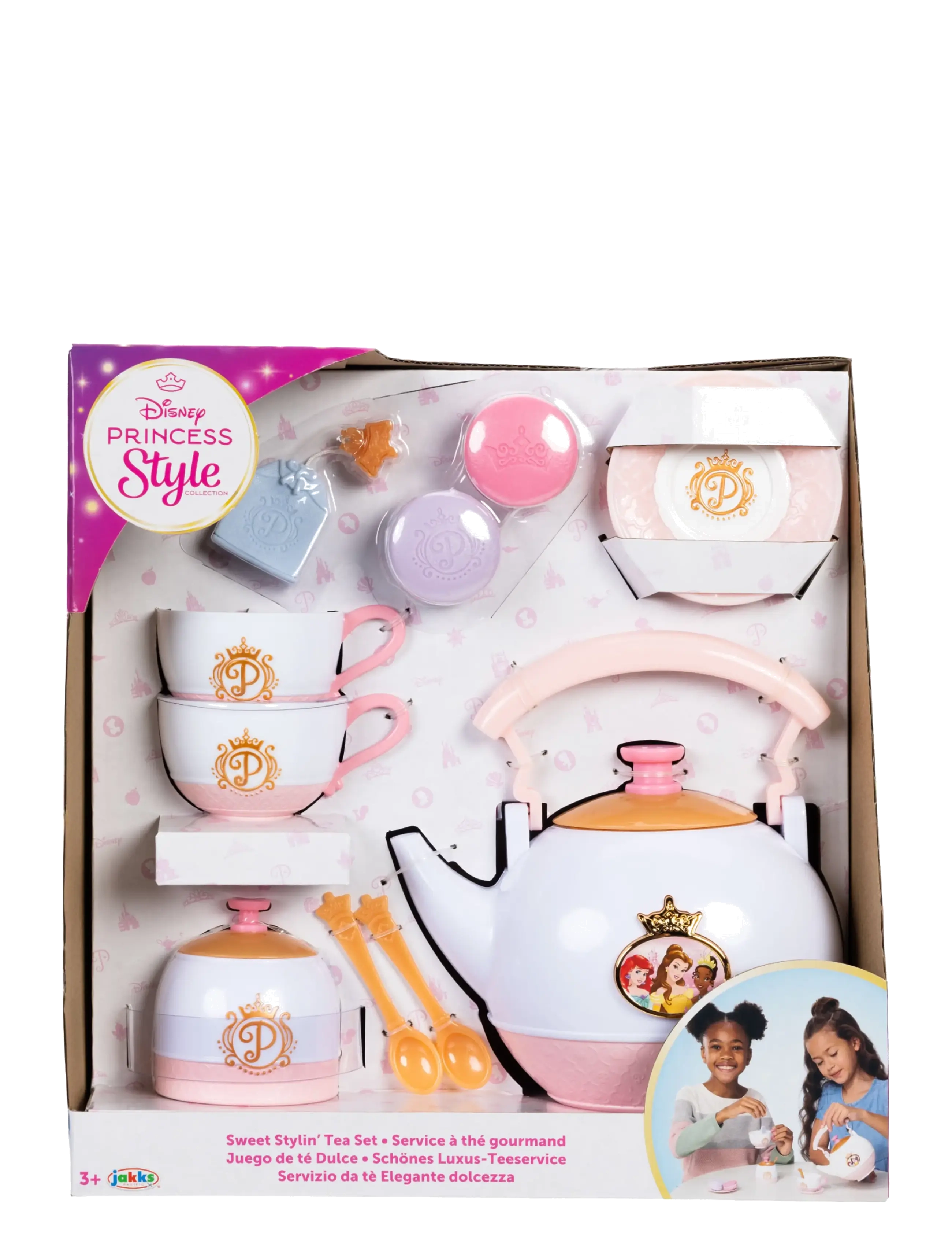 Prinzessinnen Disney Princess Style Collection Sweet Stylin' Tea Set - JAKKS - MULTICOLOURED / white