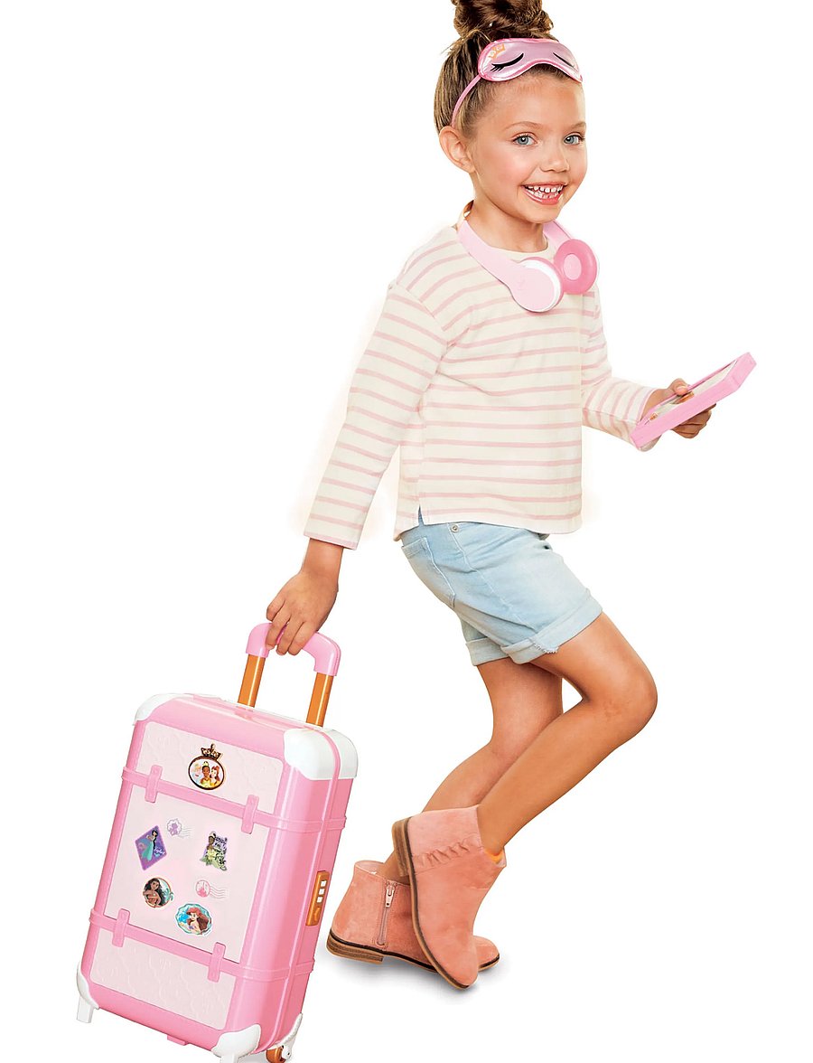 Printsessid - Disney Princess Style Collection Deluxe Play Suitcase - reisitarvikud - pink - 0