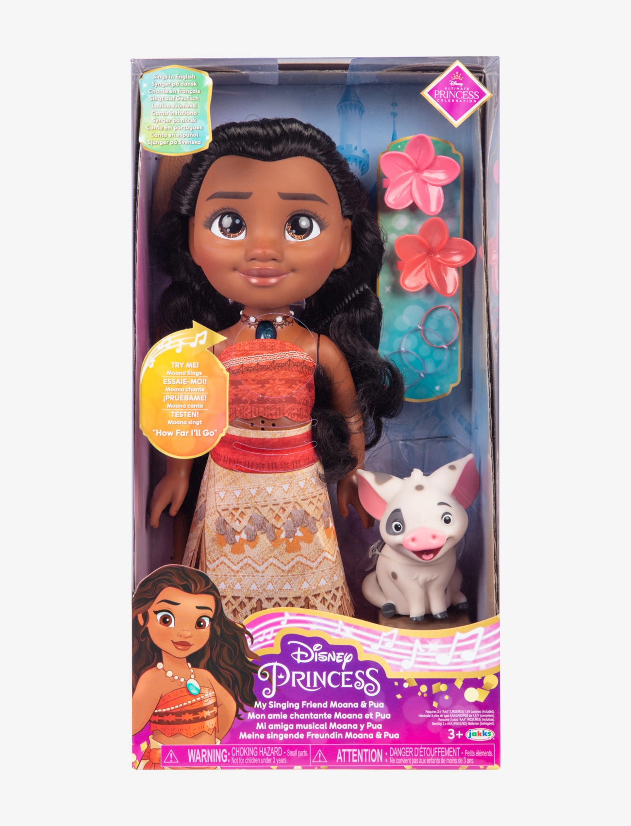 Princesses - Disney Princess Feature Vaiana Doll 38cm. - brown - 1