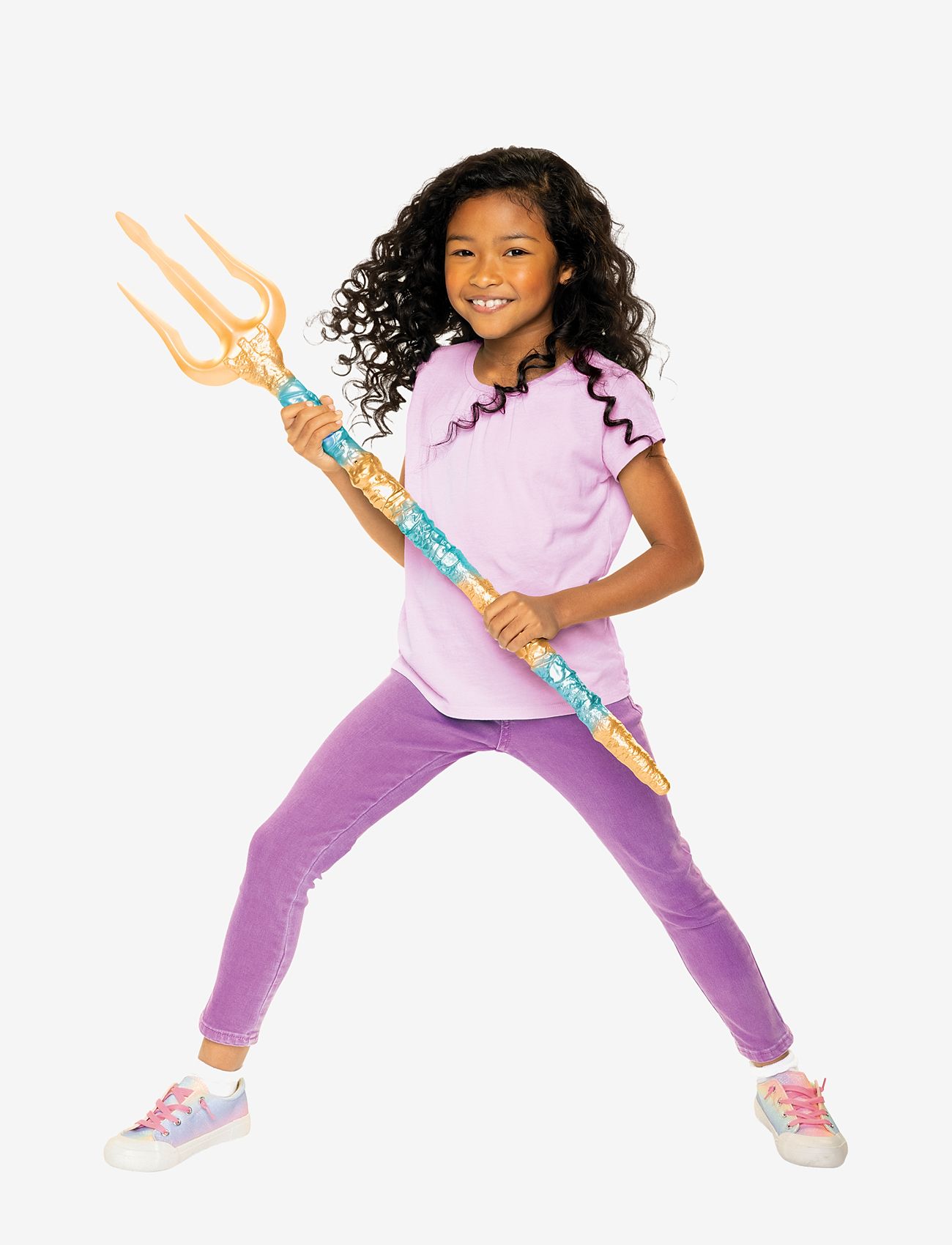 Prinsessor - Disney The Little Mermaid - King Tritons Feature Trident - maskeradtillbehör - blue - 4