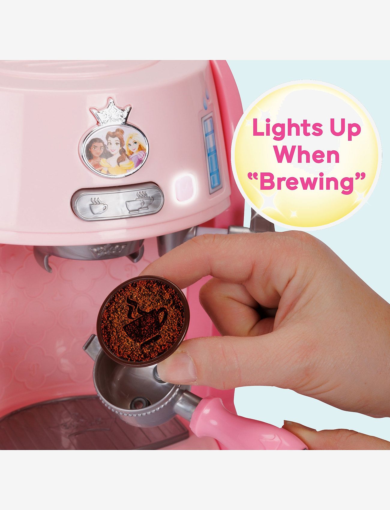 Prinsesser - Disney Princess Style Collection Gourmet Espresso Maker - kaffe- & tesett - pink - 1